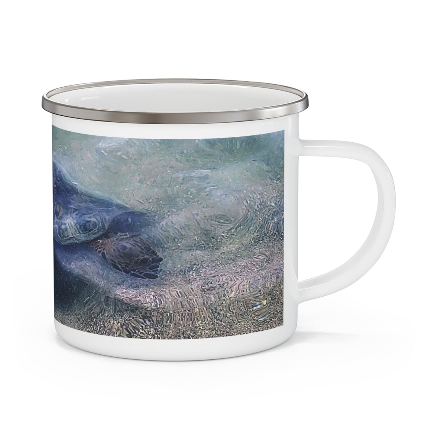 Cruzin The Sand - Enamel Camping Mug 12oz