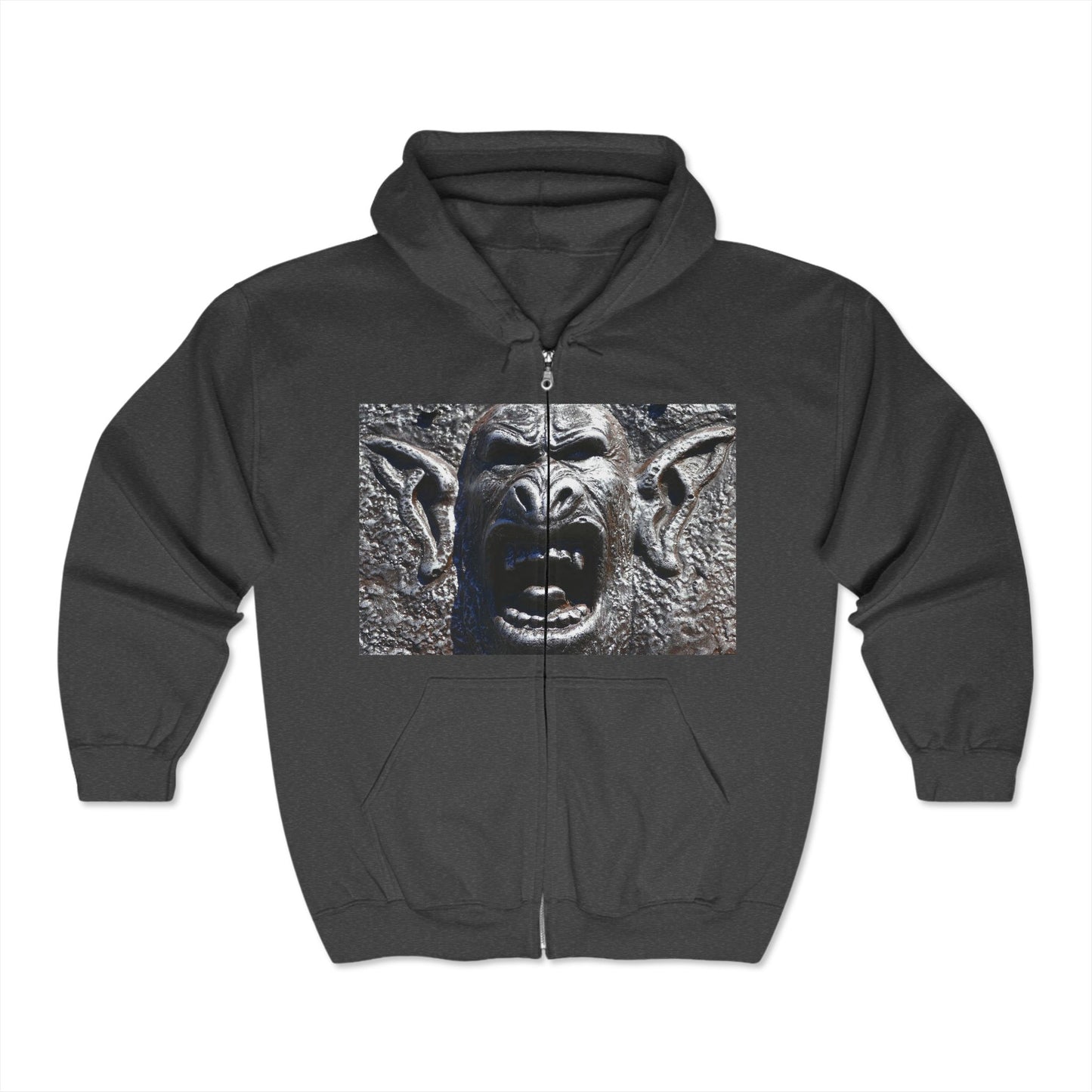Frenzy Scream - Unisex Full Zip Hooded Sweatshirt
