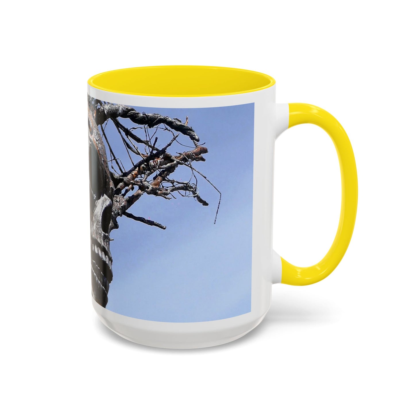 Skull Warrior - Accent Coffee Mug (11, 15oz)