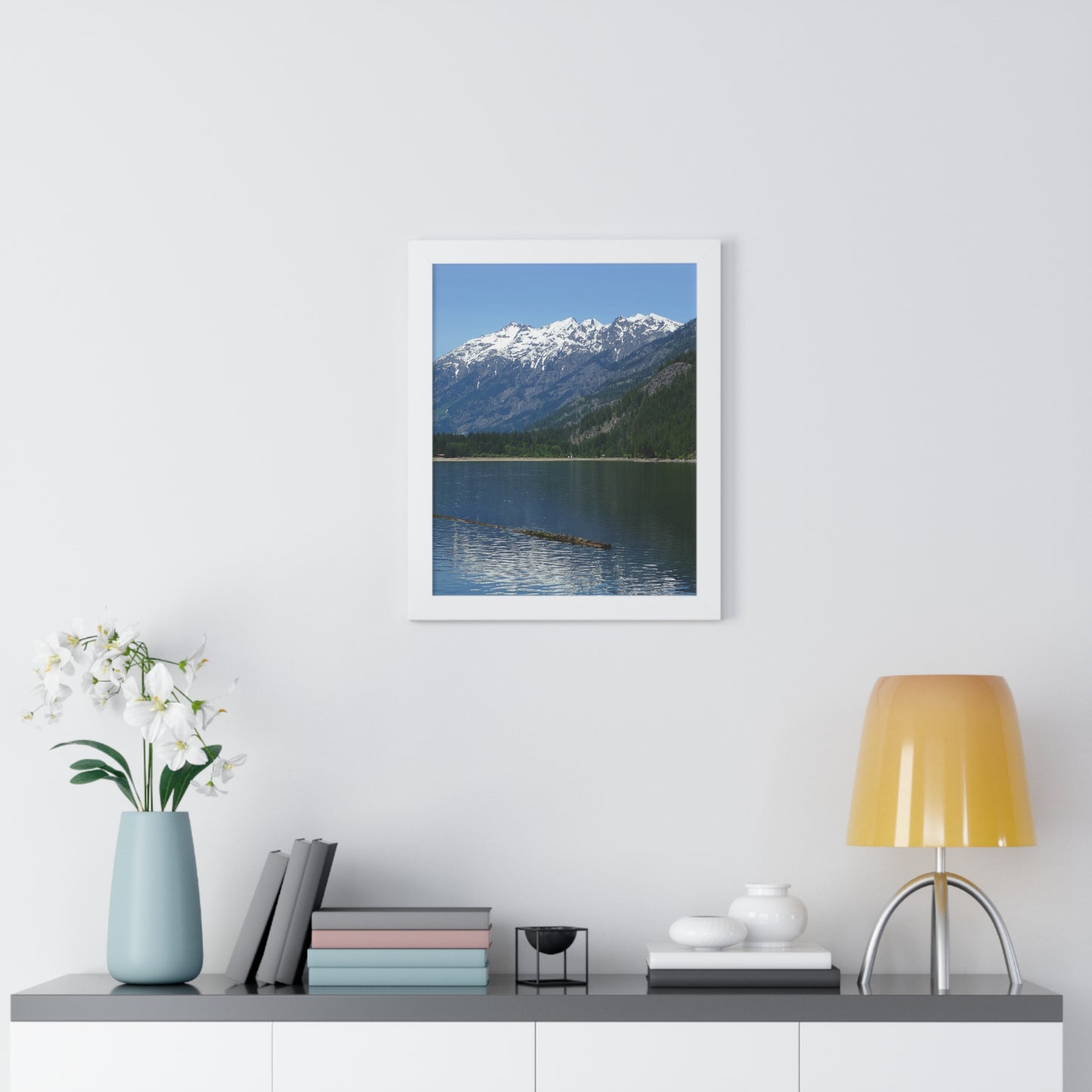 Pristine Stehekin - Framed Vertical Poster