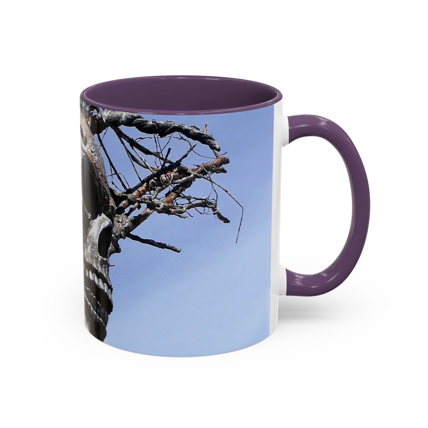 Skull Warrior - Accent Coffee Mug (11, 15oz)