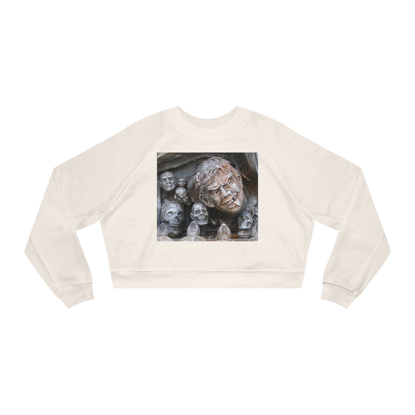 Waiting For The King - Women's Cropped Fleece Pullover - Fry1Productions