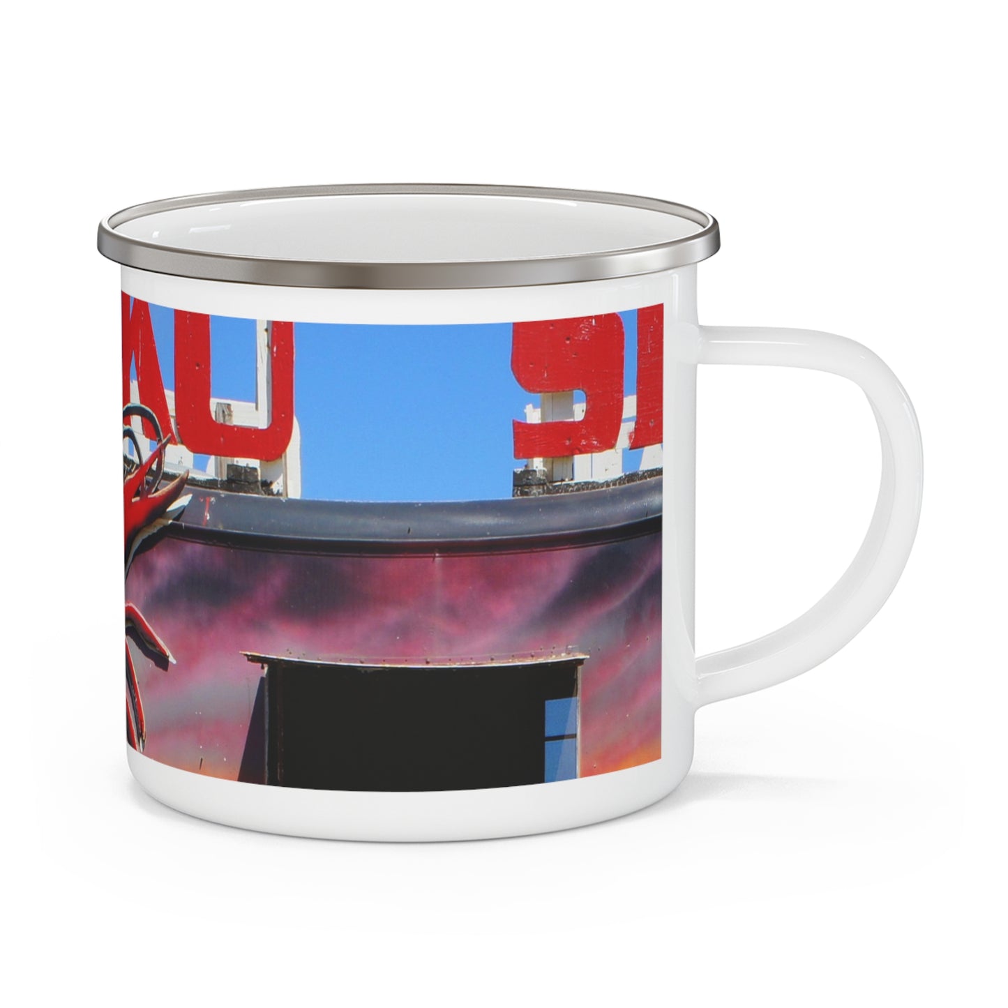 Kahuku Kai - Enamel Camping Mug 12oz
