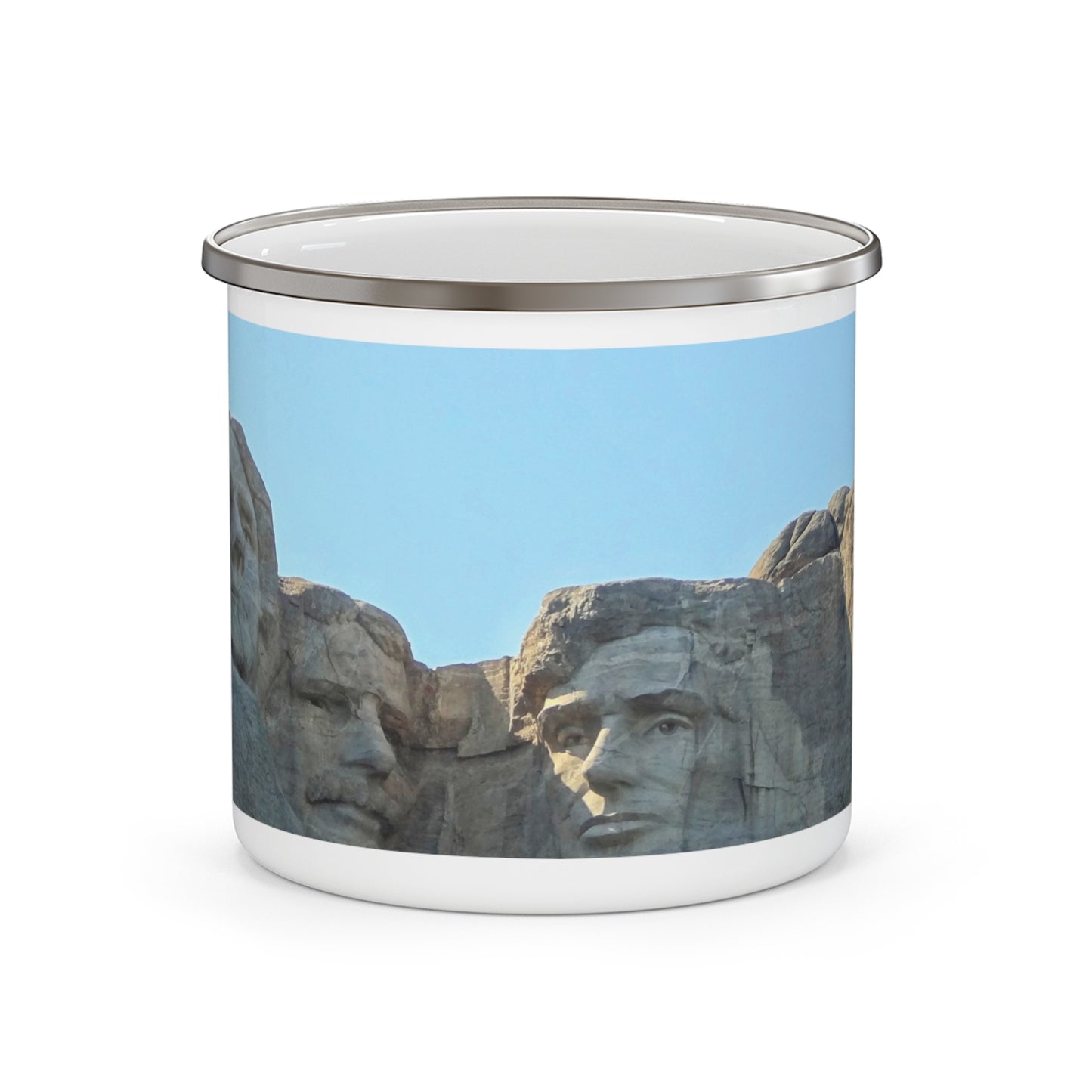 History Remembered Forever - Enamel Camping Mug 12oz