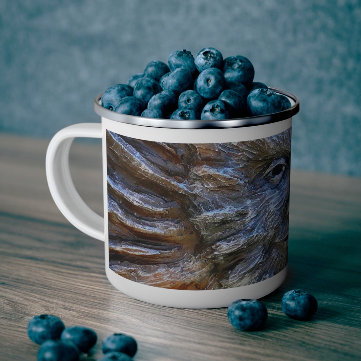 Sun God - Enamel Camping Mug 12oz