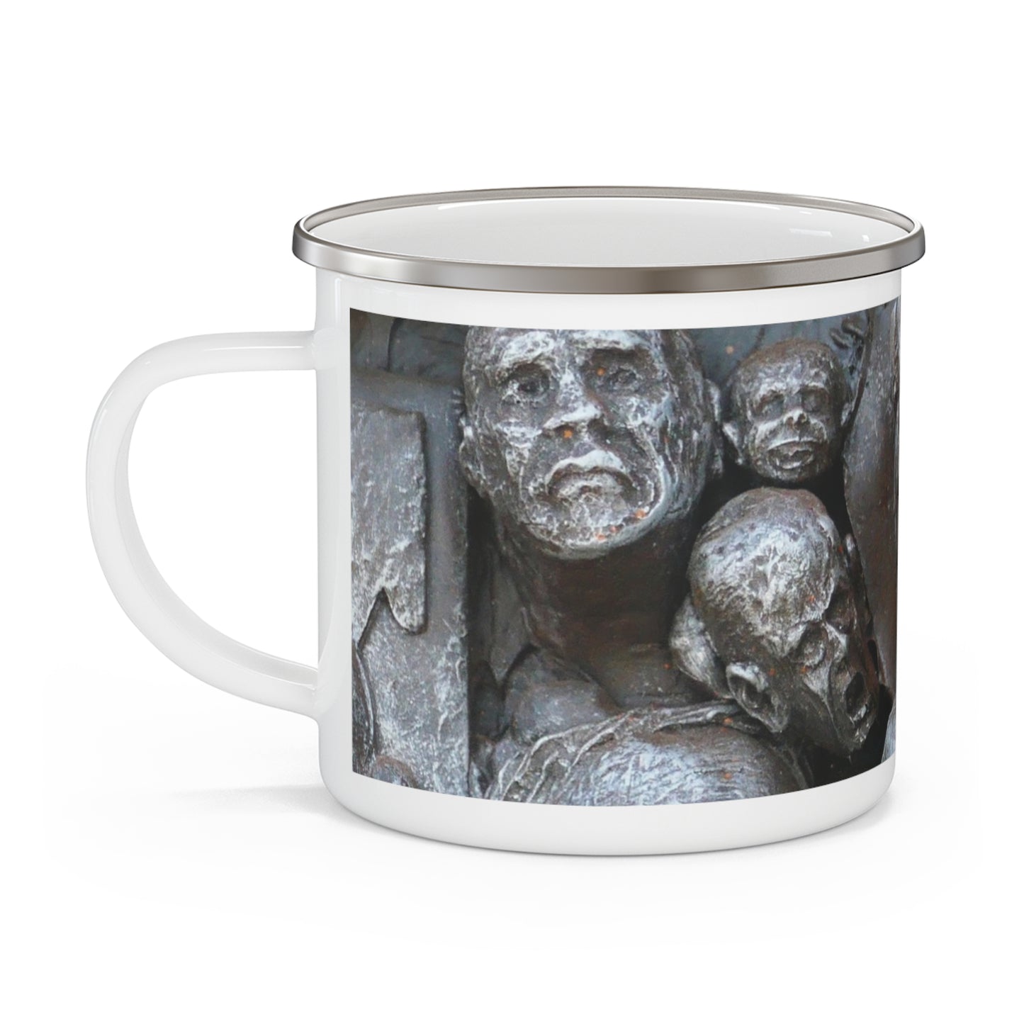 Waiting For The King - Enamel Camping Mug 12oz
