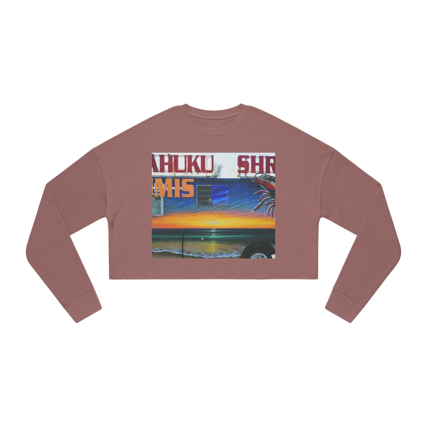 Fumis Aloha - Women's Cropped Sweatshirt - Fry1Productions