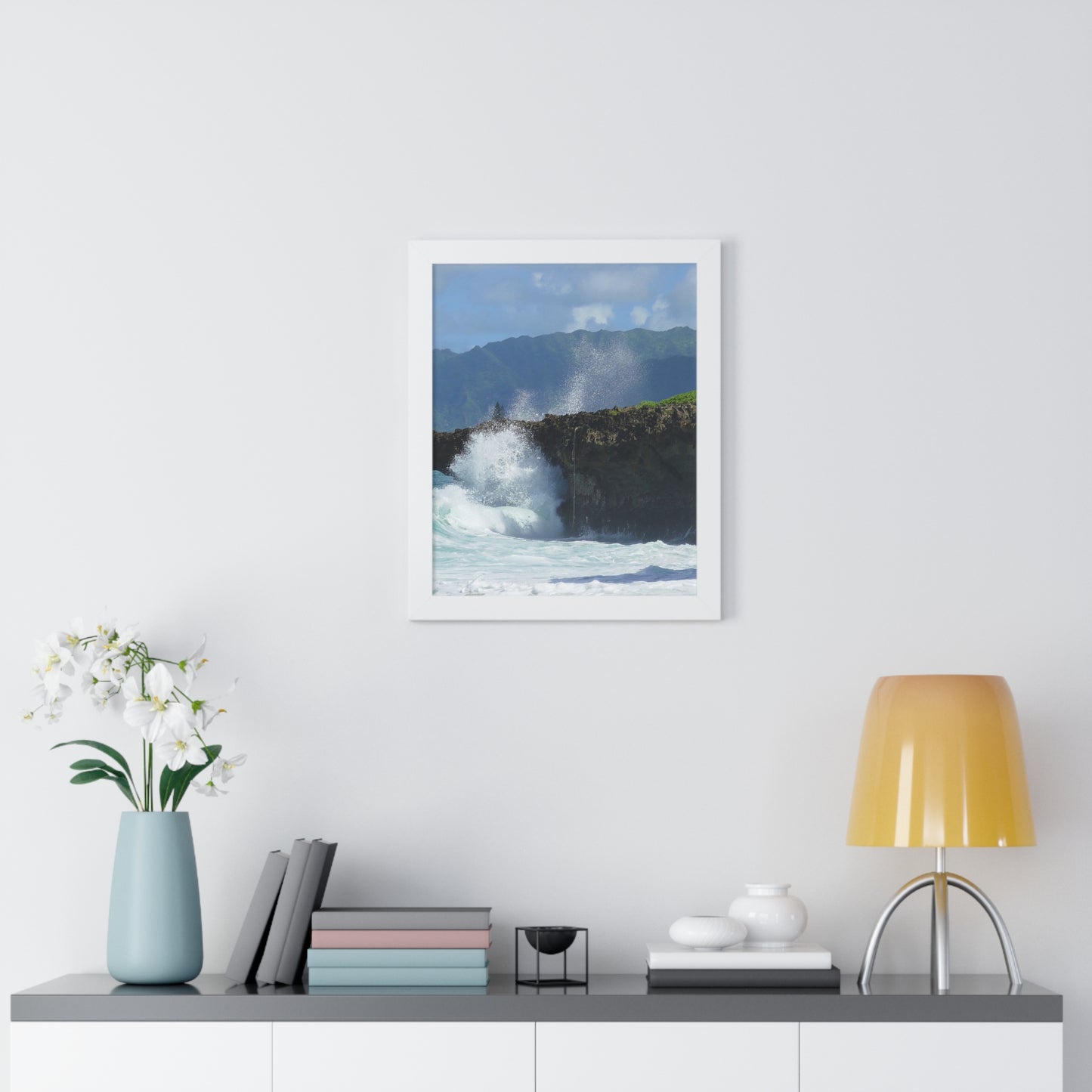 Rockin Surfer's Rope - Framed Vertical Poster