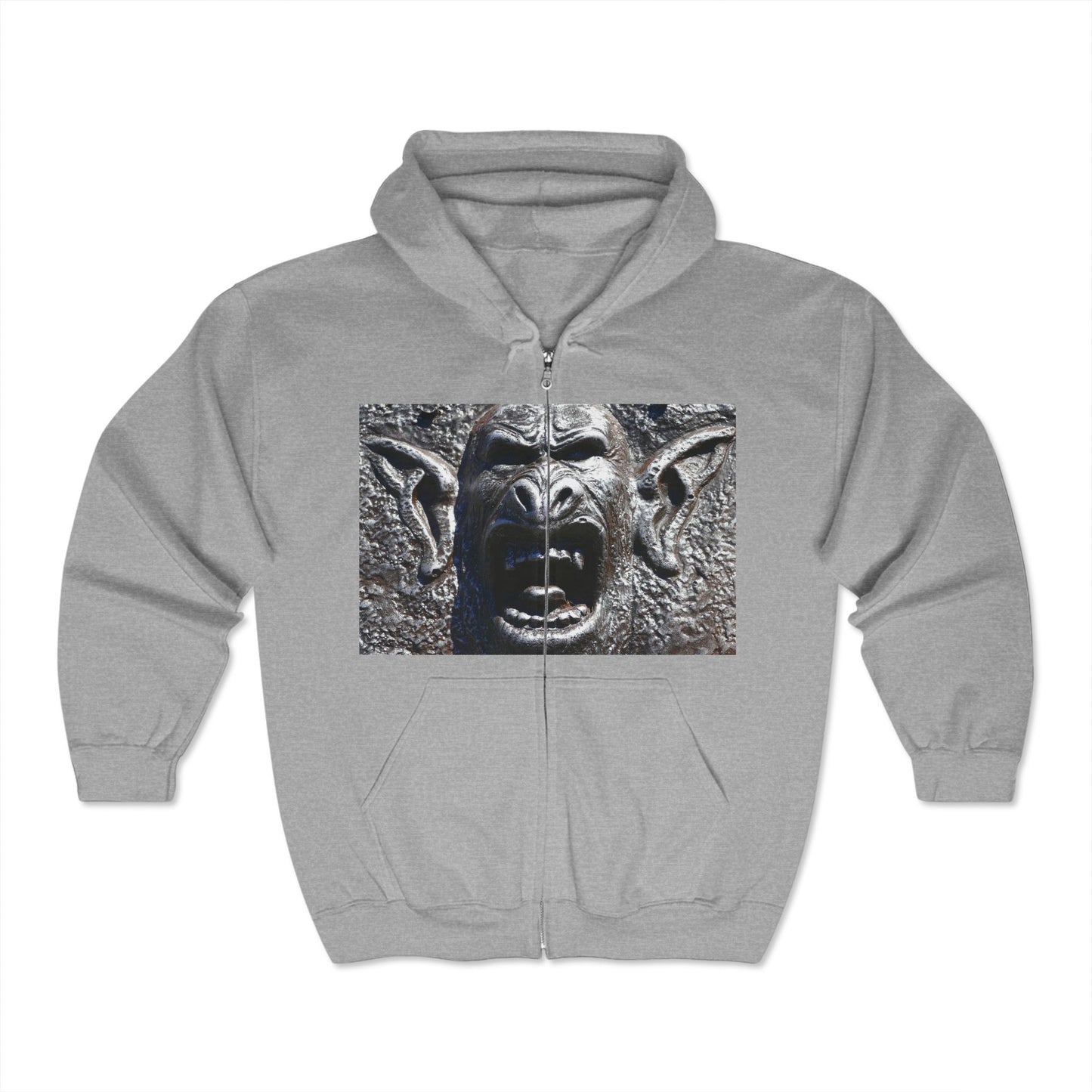 Frenzy Scream - Unisex Full Zip Hooded Sweatshirt