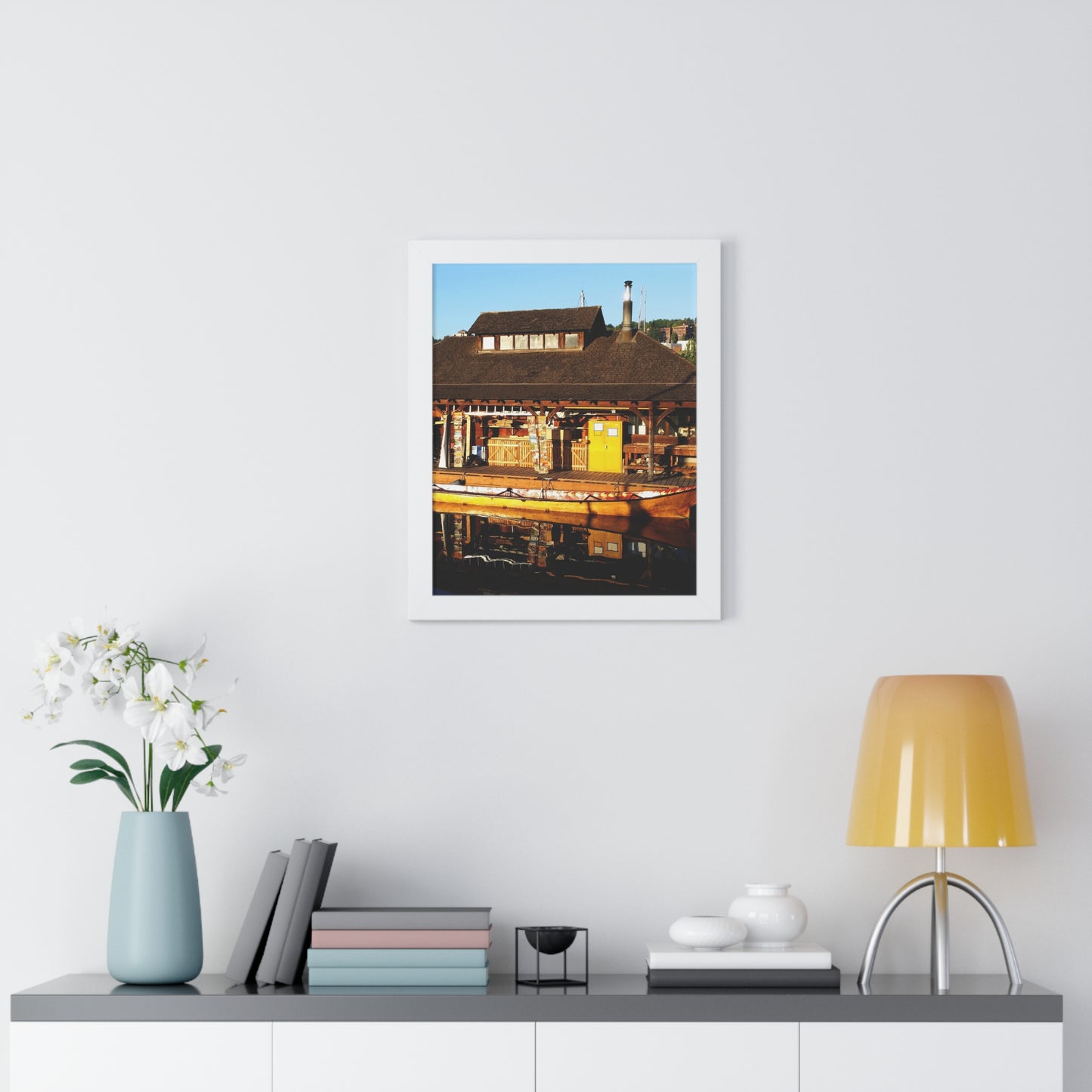 Q'il'bid Awe - Framed Vertical Poster