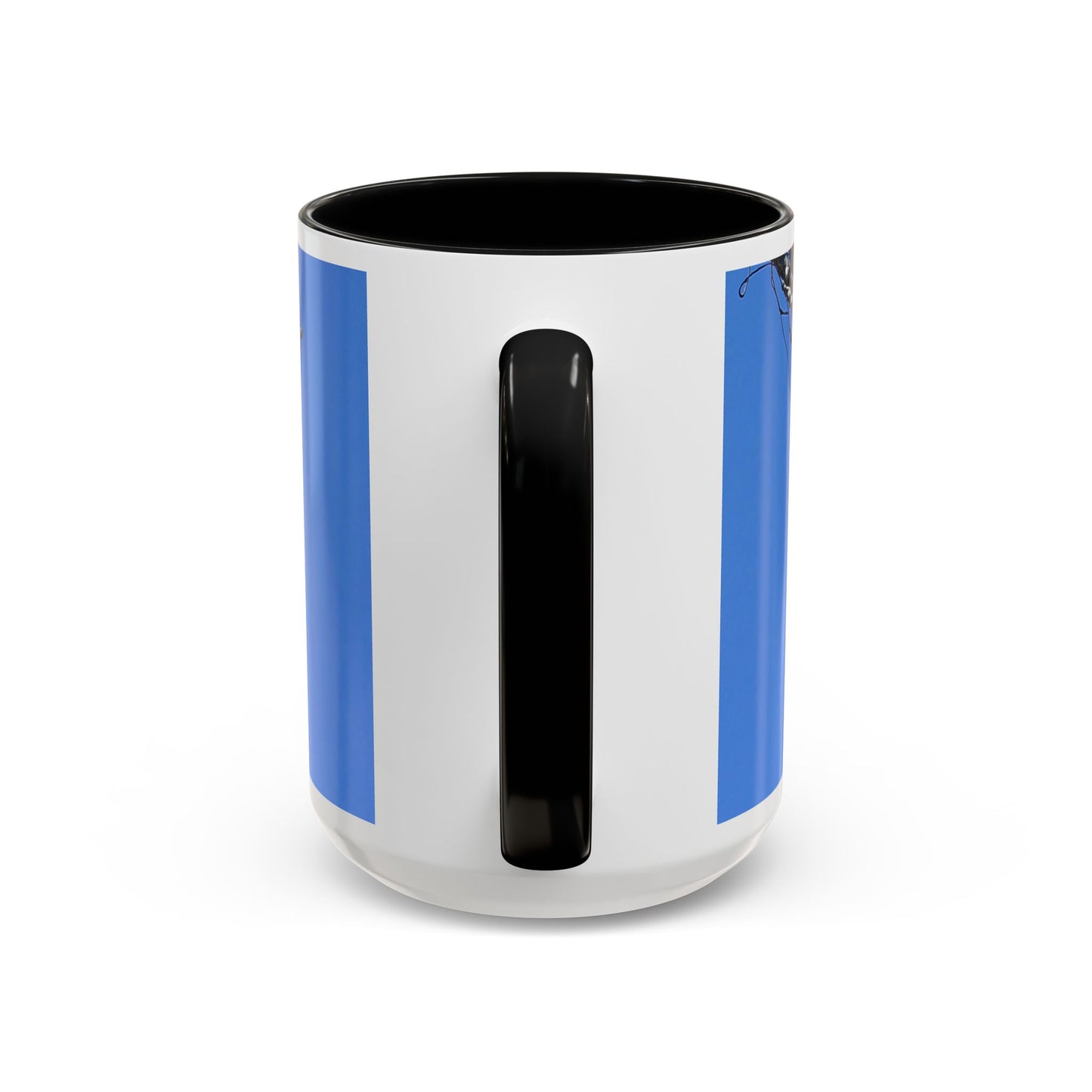 Skull Warrior Stare - Accent Coffee Mug (11, 15oz)