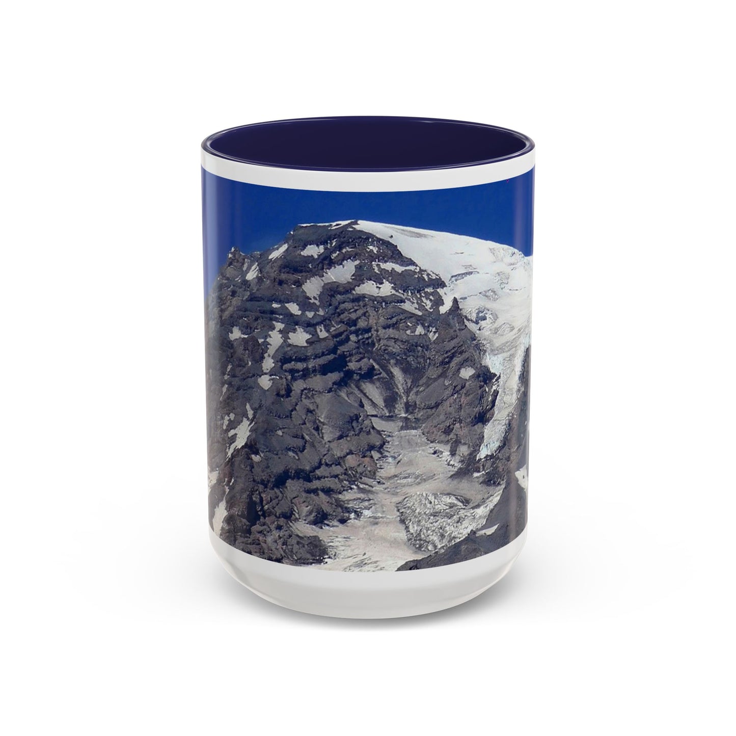 Majestic Mt. Rainier - Accent Coffee Mug (11, 15oz)