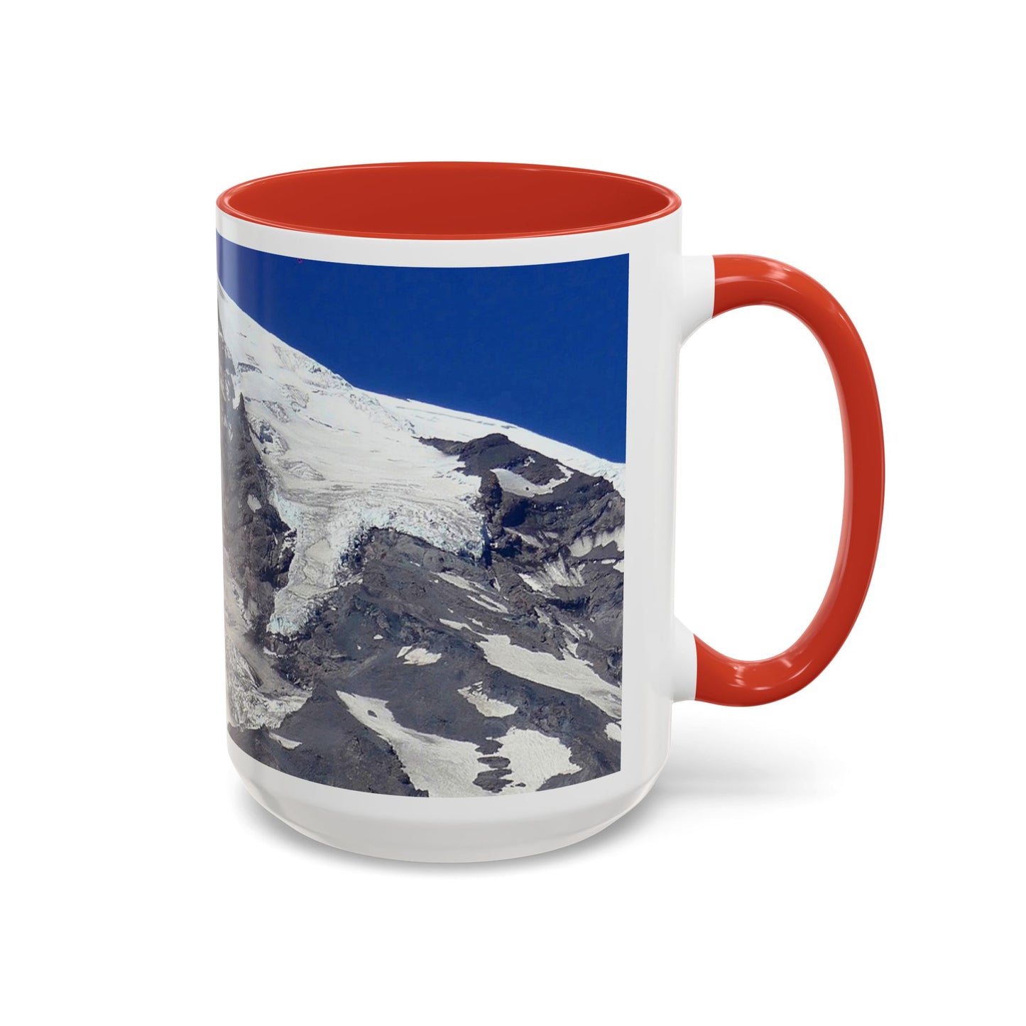 Majestic Mt. Rainier - Accent Coffee Mug (11, 15oz)