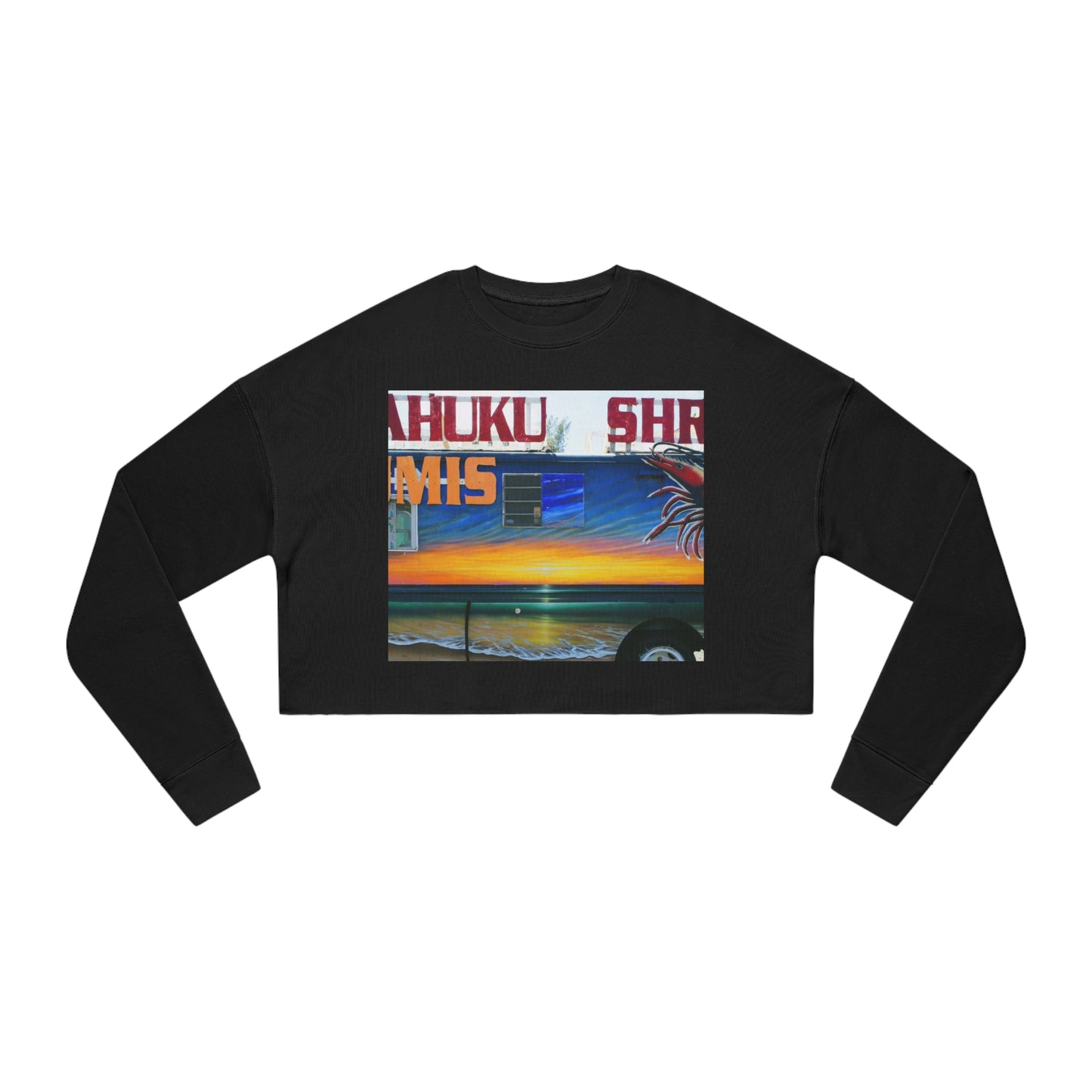 Fumis Aloha - Women's Cropped Sweatshirt - Fry1Productions