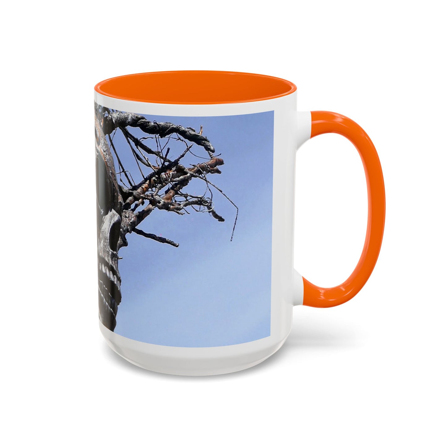 Skull Warrior - Accent Coffee Mug (11, 15oz)