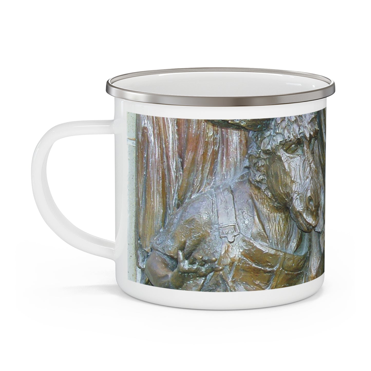Flight Love - Enamel Camping Mug 12oz
