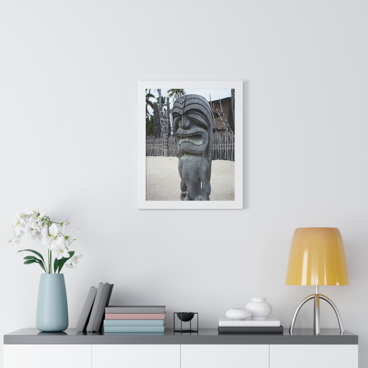 Fierce Guardian - Framed Vertical Poster