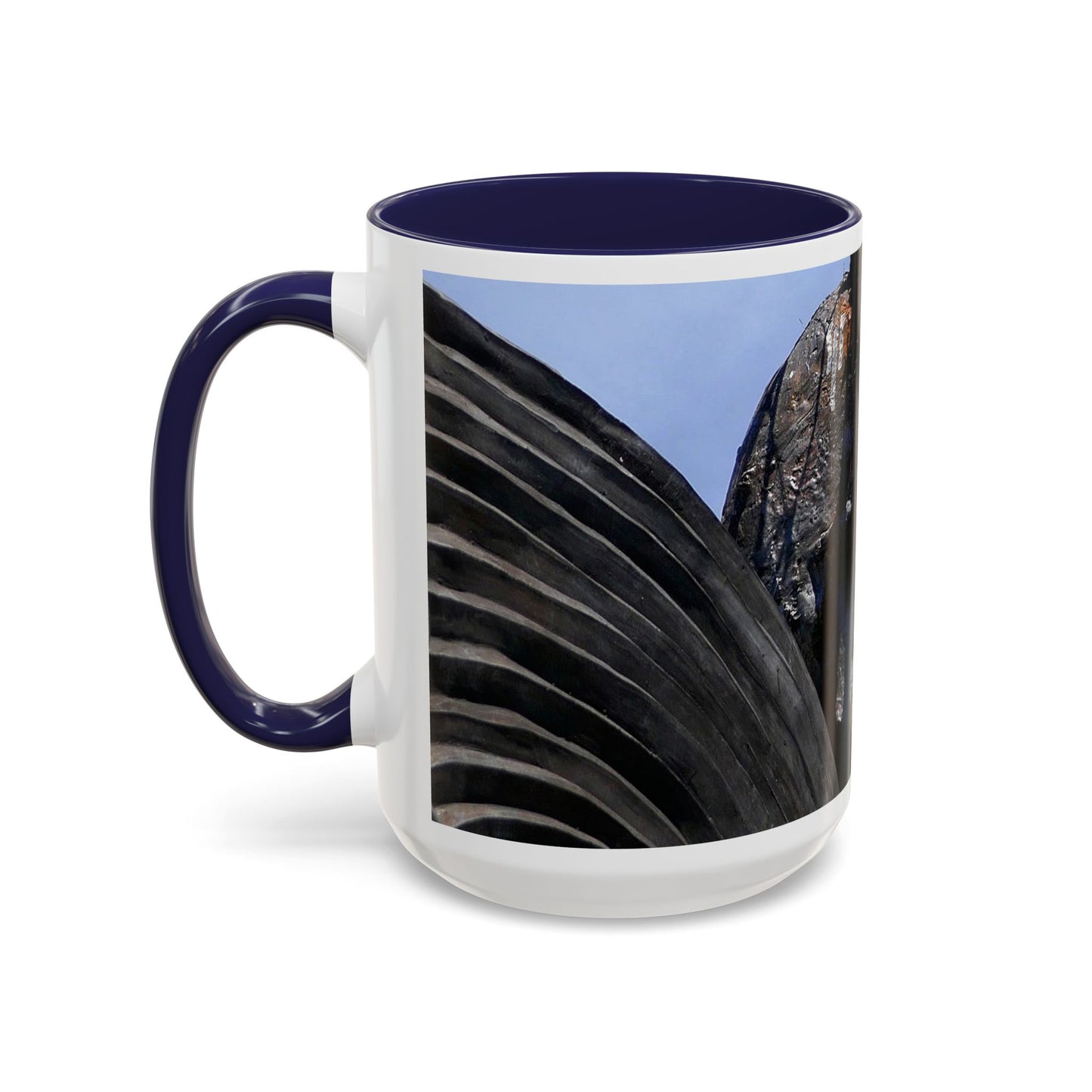 Skull Warrior - Accent Coffee Mug (11, 15oz)