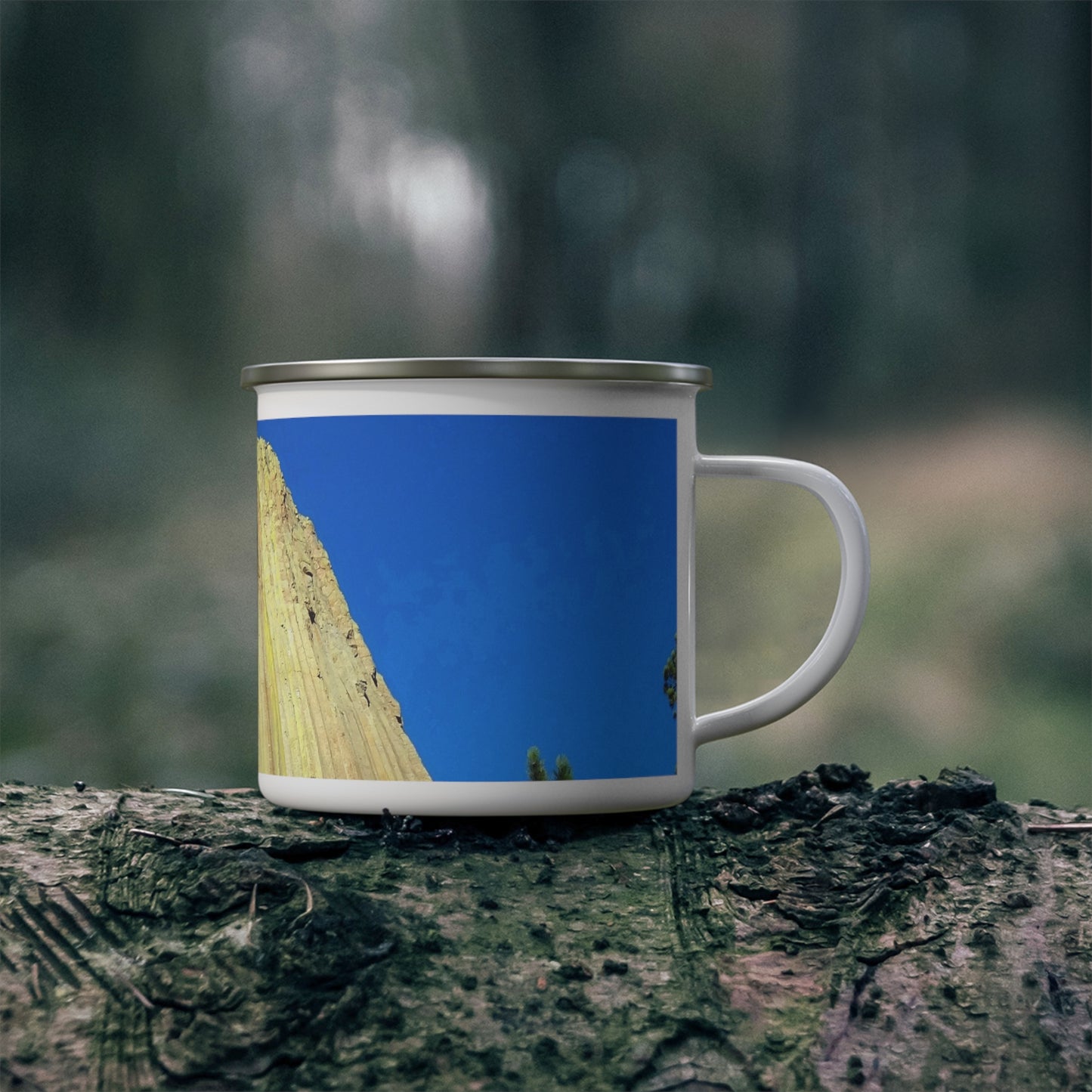 Reaching Heaven - Enamel Camping Mug 12oz