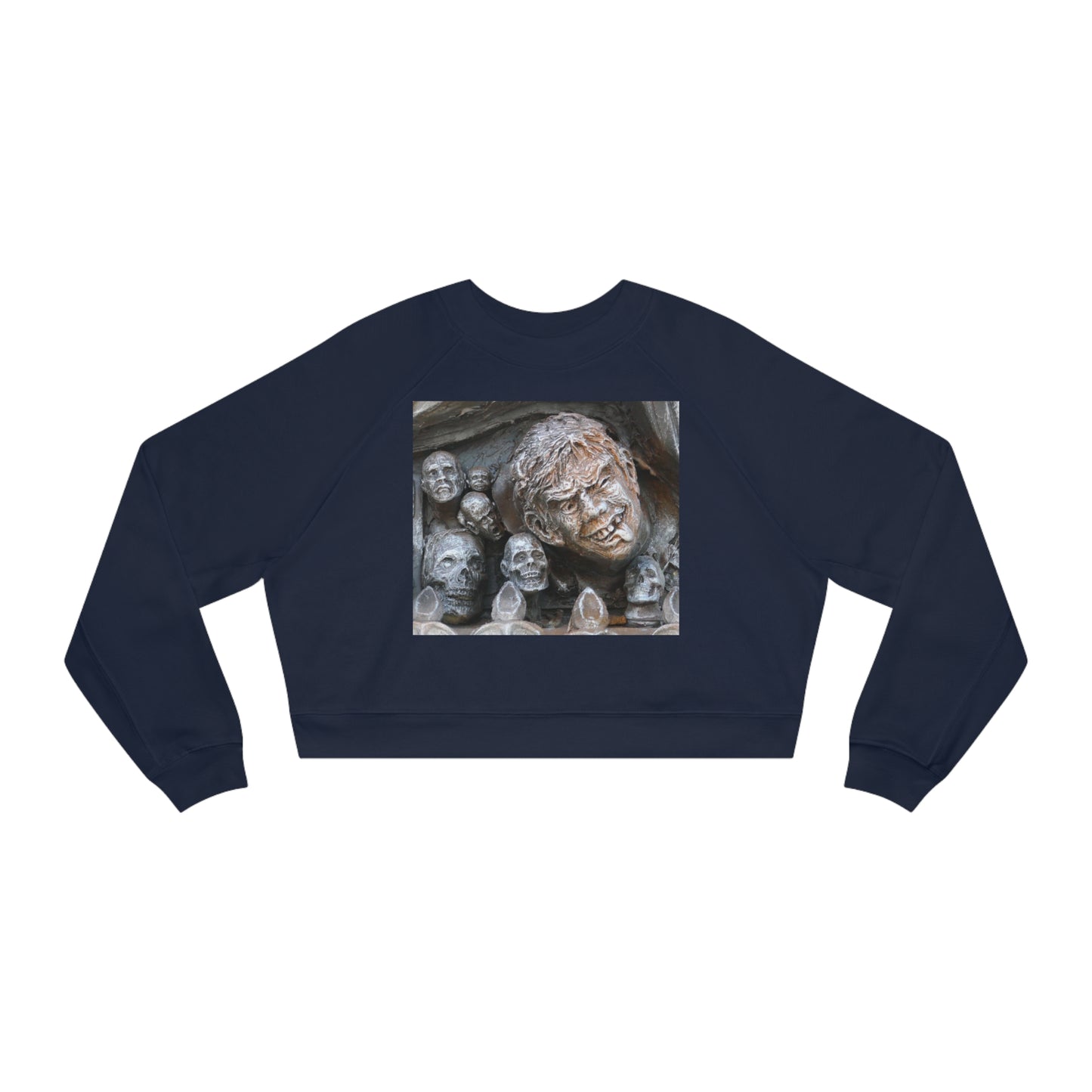 Waiting For The King - Women's Cropped Fleece Pullover - Fry1Productions