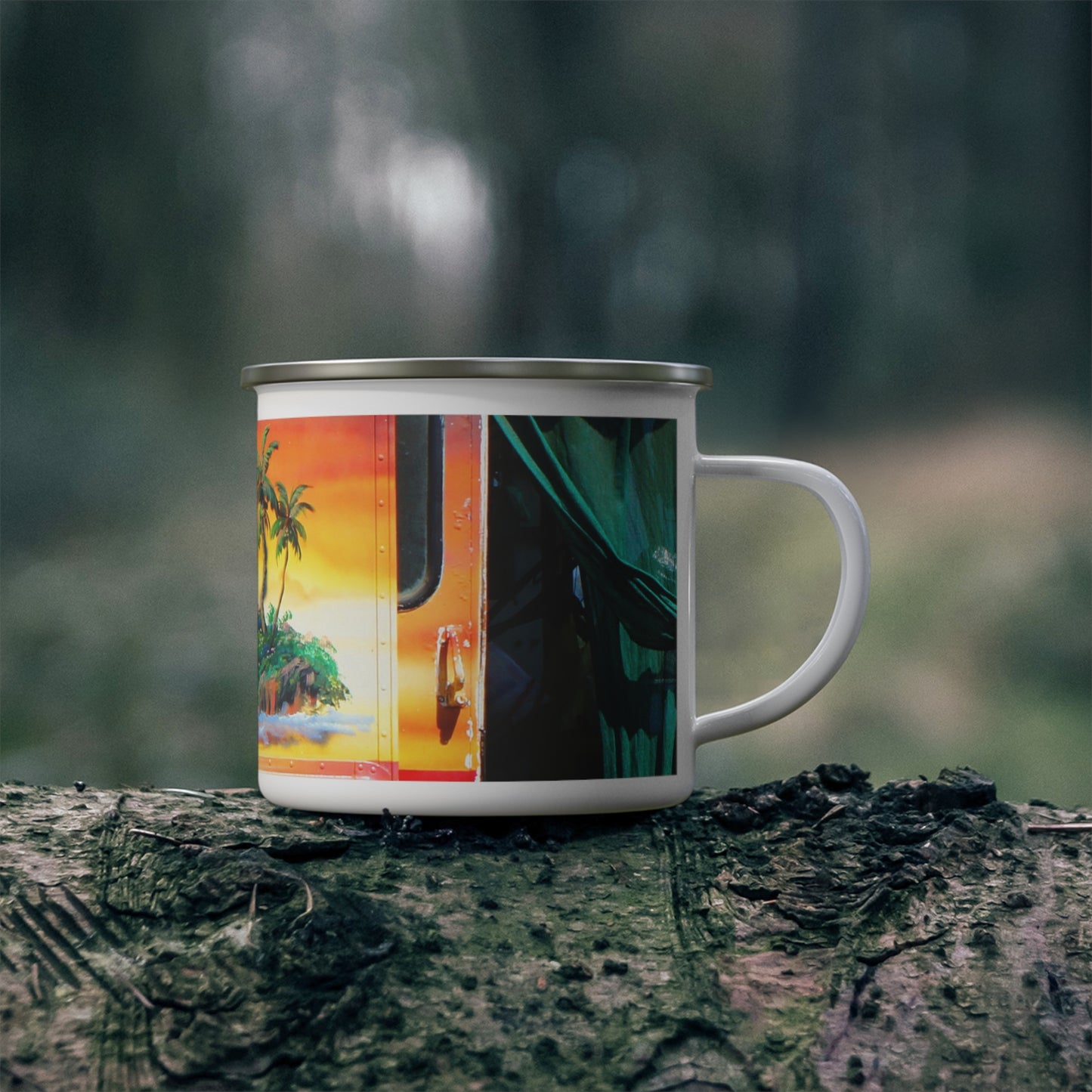 Island Love - Enamel Camping Mug