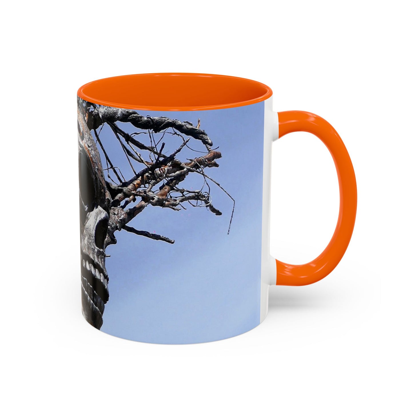 Skull Warrior - Accent Coffee Mug (11, 15oz)