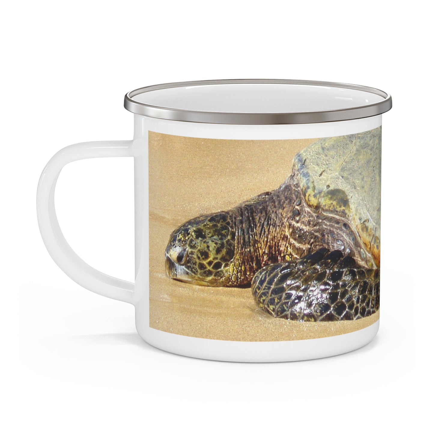 Lovin The Sunshine - Enamel Camping Mug 12oz