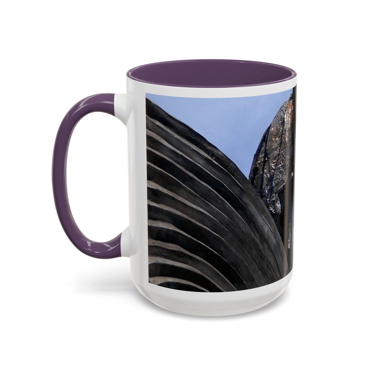 Skull Warrior - Accent Coffee Mug (11, 15oz)