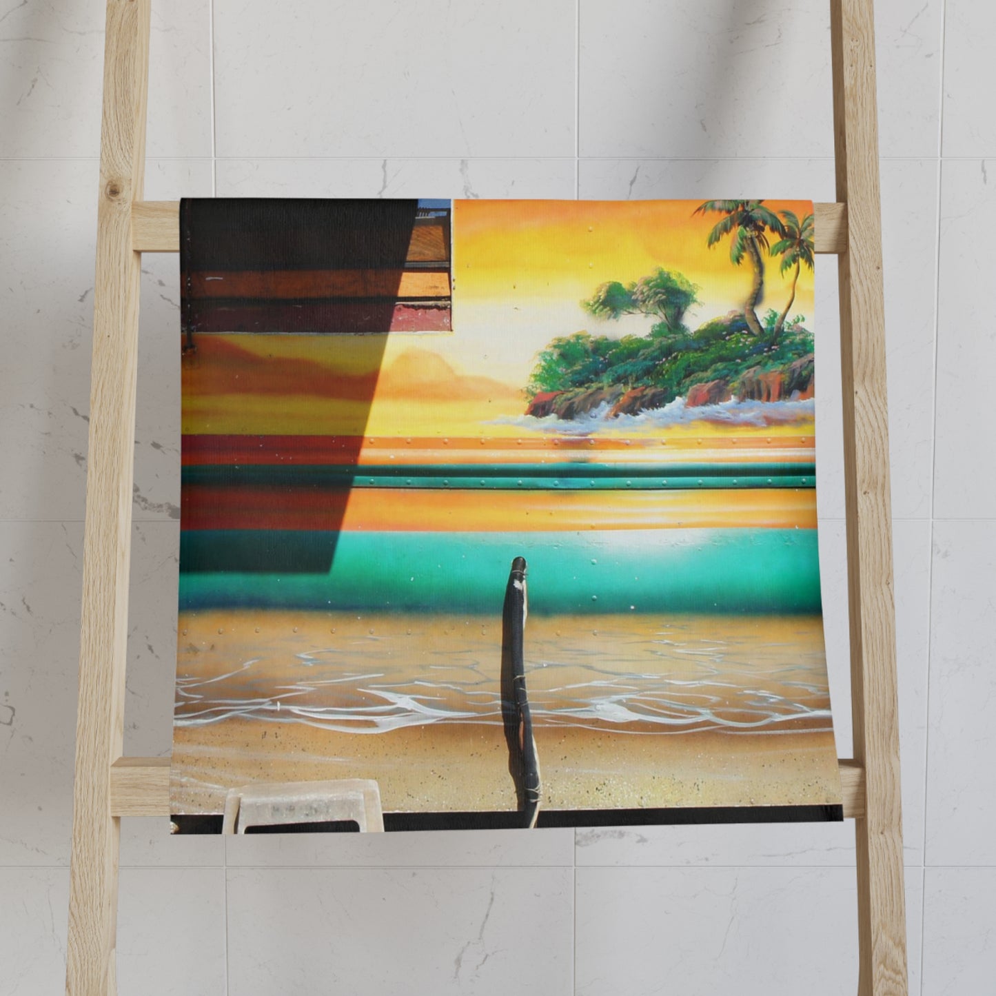 Island Love - Hand Towel - Fry1Productions