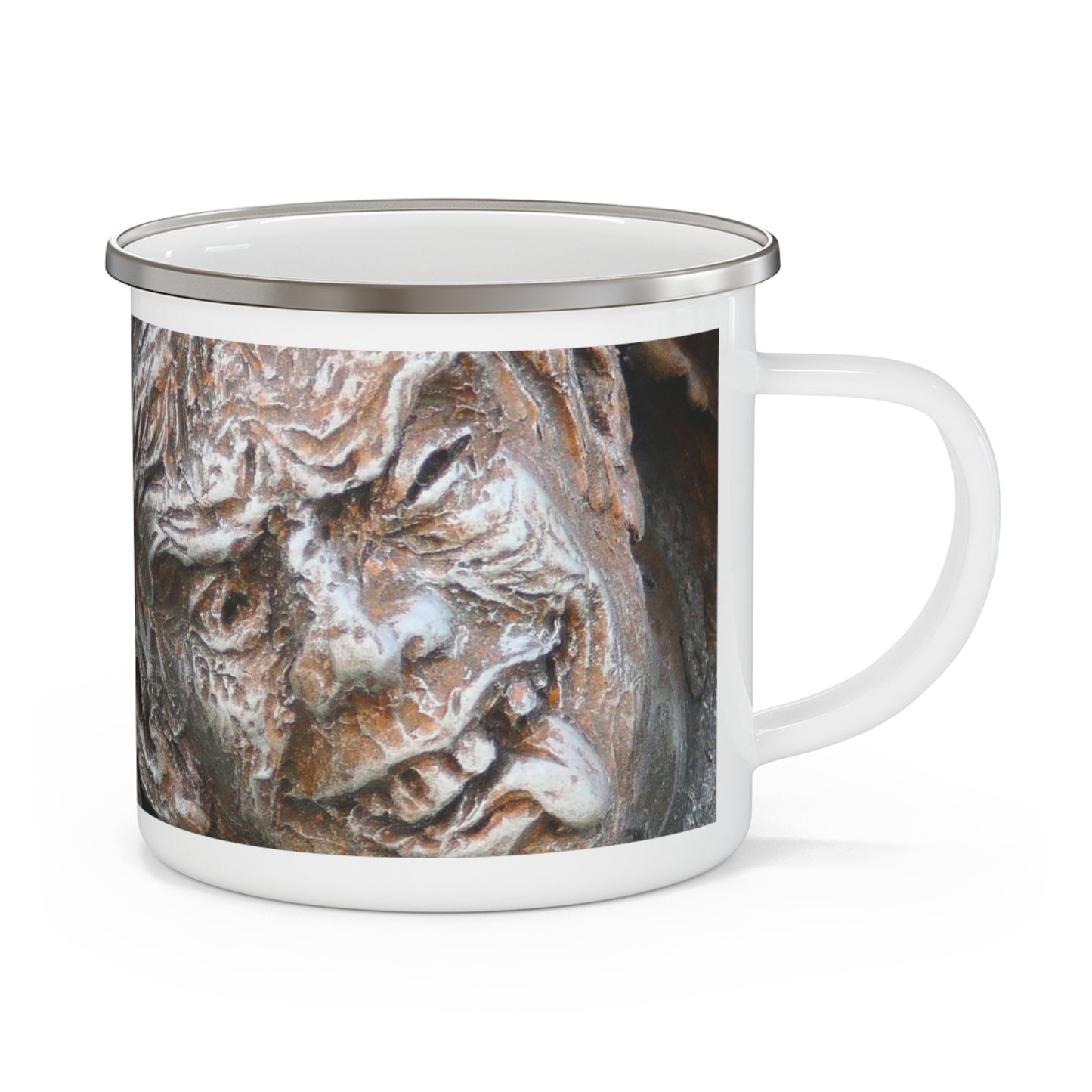 Waiting For The King - Enamel Camping Mug 12oz