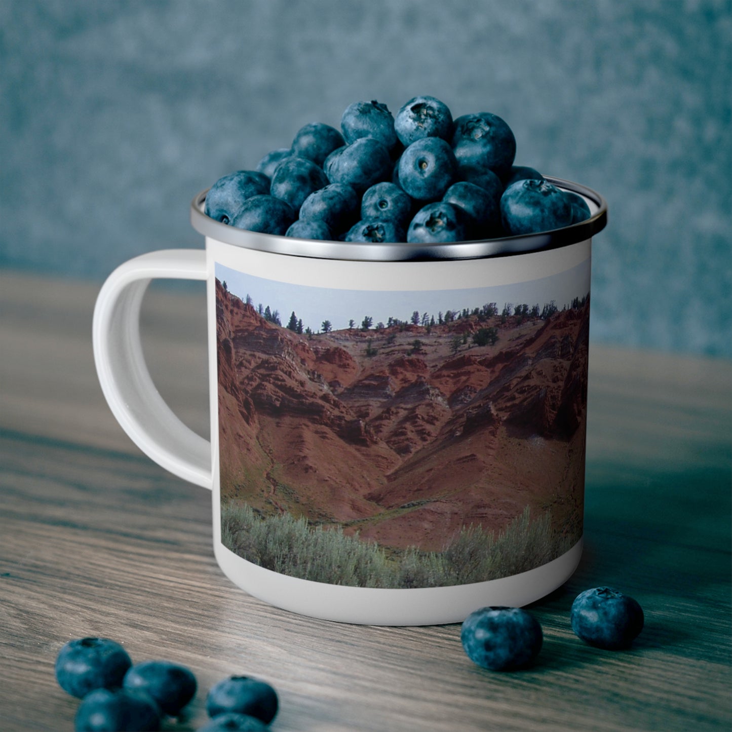 Native Hills - Enamel Camping Mug 12oz