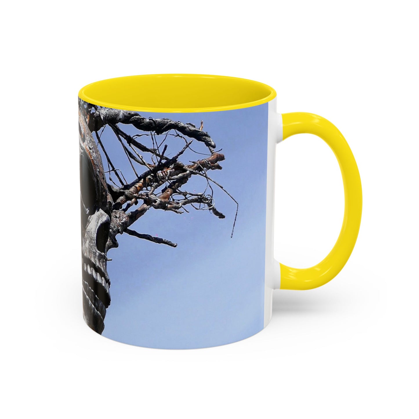 Skull Warrior - Accent Coffee Mug (11, 15oz)
