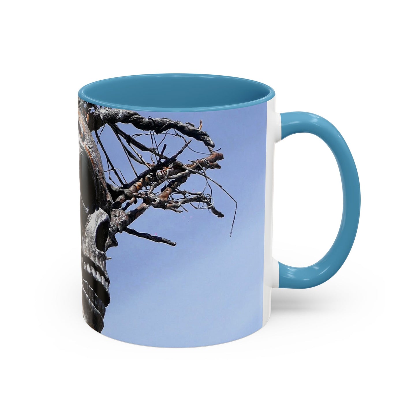 Skull Warrior - Accent Coffee Mug (11, 15oz)