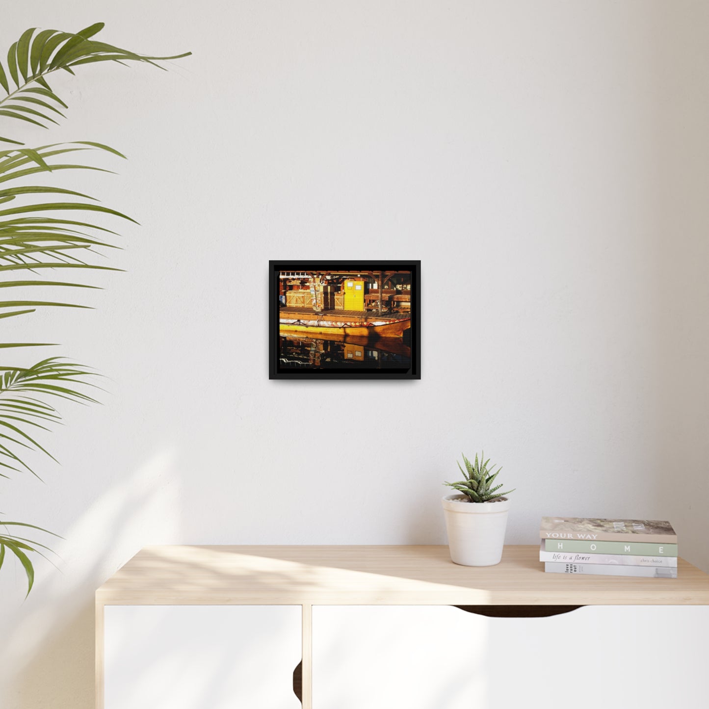 Q'il'bid Awe - Matte Canvas, Black Frame - Fry1Productions