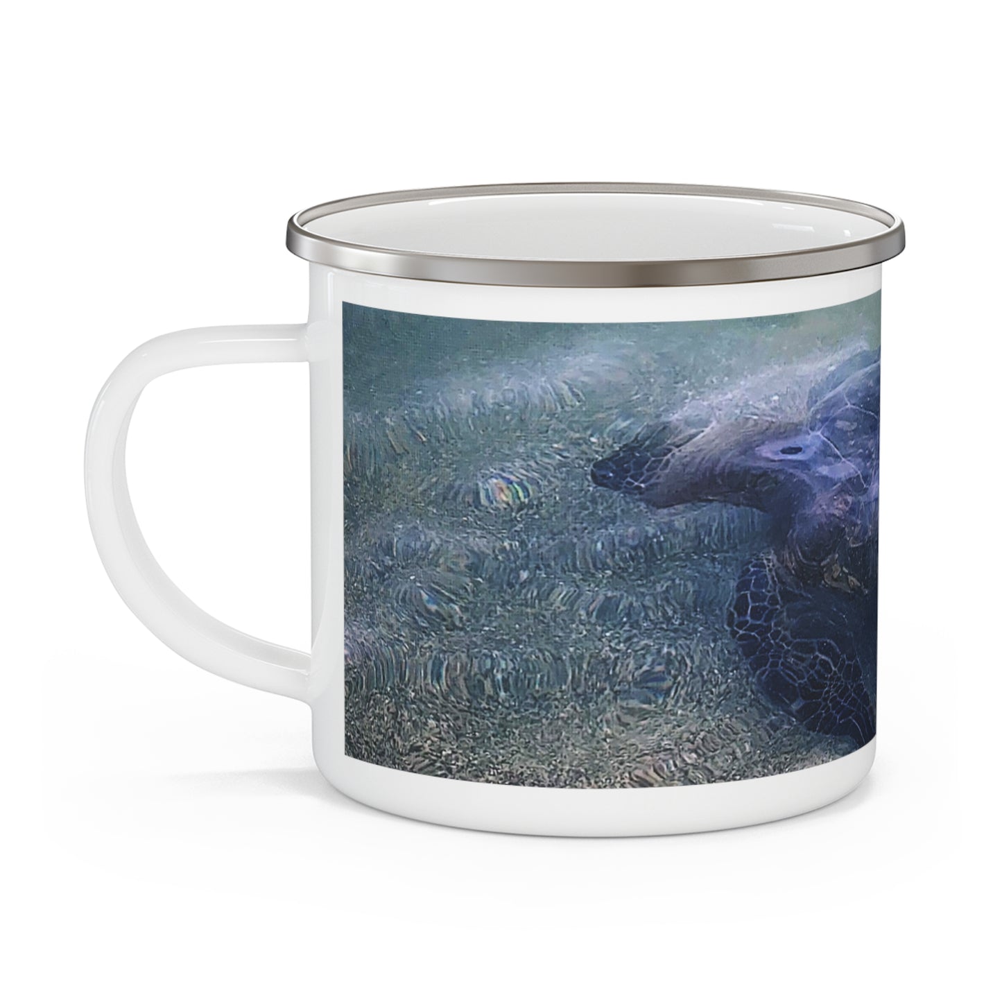 Cruzin The Sand - Enamel Camping Mug 12oz
