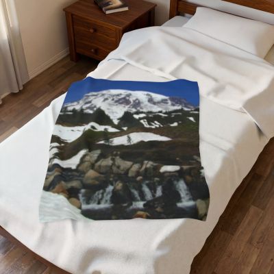 Tahoma - Velveteen Plush Blanket ( 30"x40", 50"x60", 60"x80" )