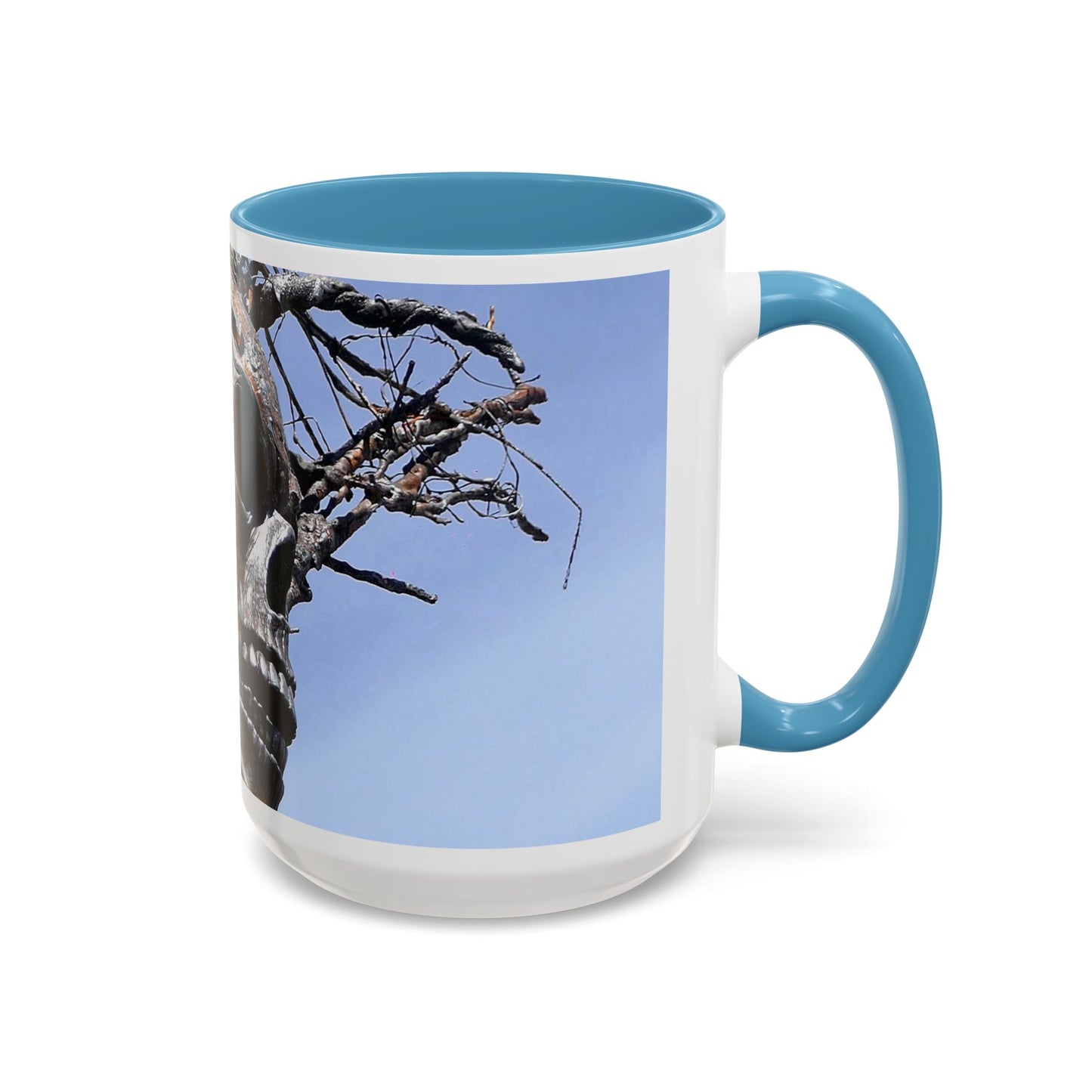 Skull Warrior - Accent Coffee Mug (11, 15oz)