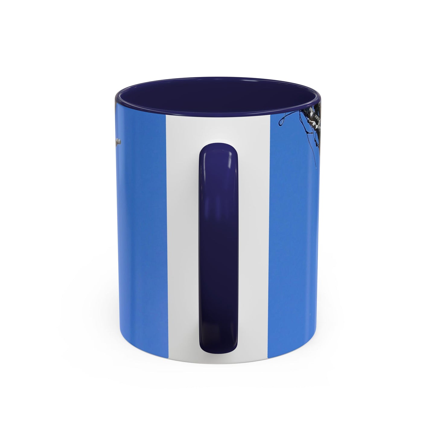 Skull Warrior Stare - Accent Coffee Mug (11, 15oz)