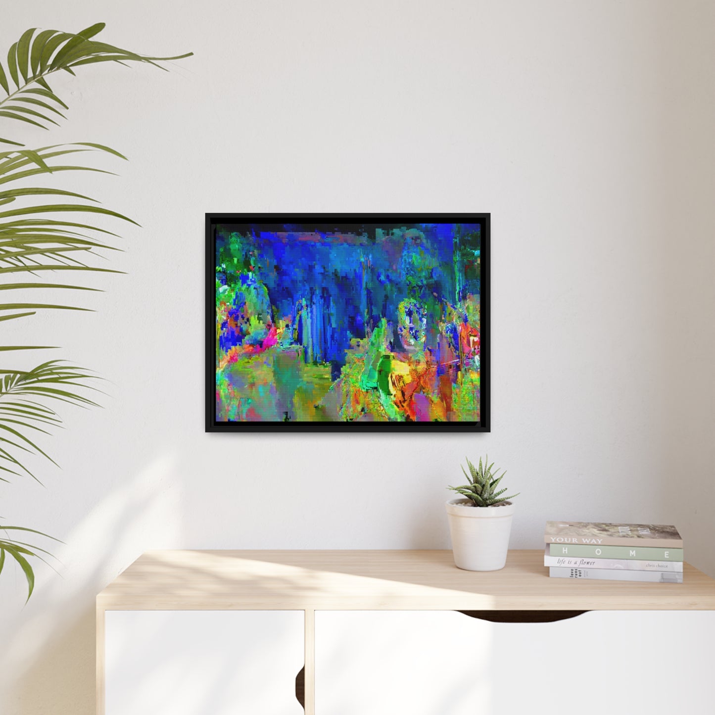 Rock n Roll Forever - Matte Canvas, Black Frame - Fry1Productions