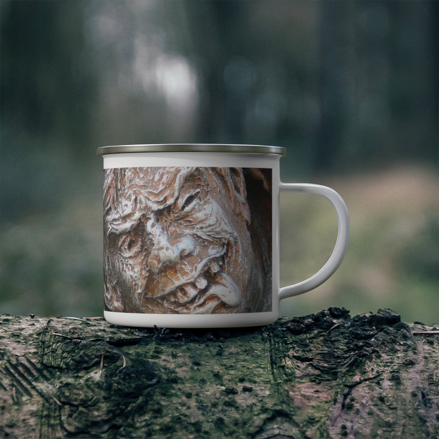 Waiting For The King - Enamel Camping Mug 12oz