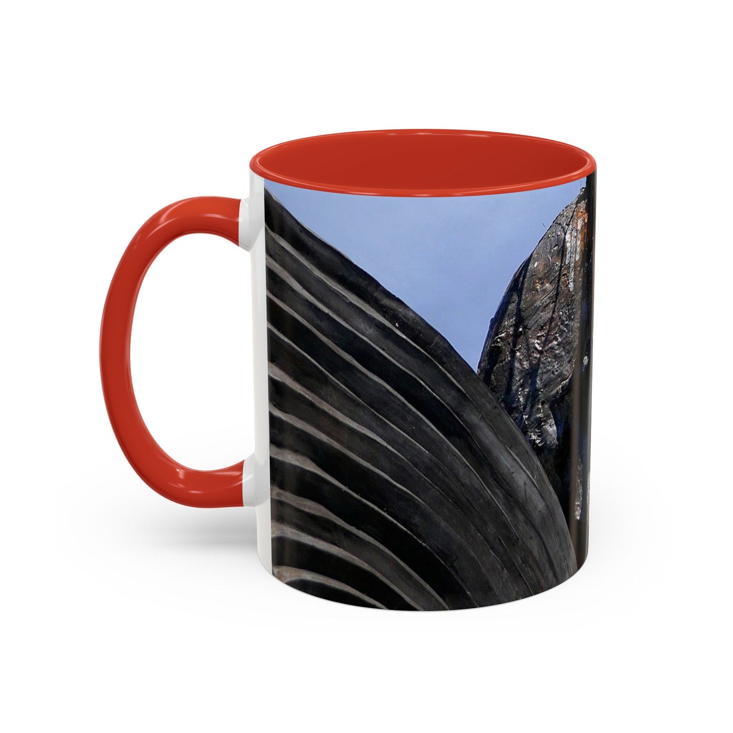 Skull Warrior - Accent Coffee Mug (11, 15oz)