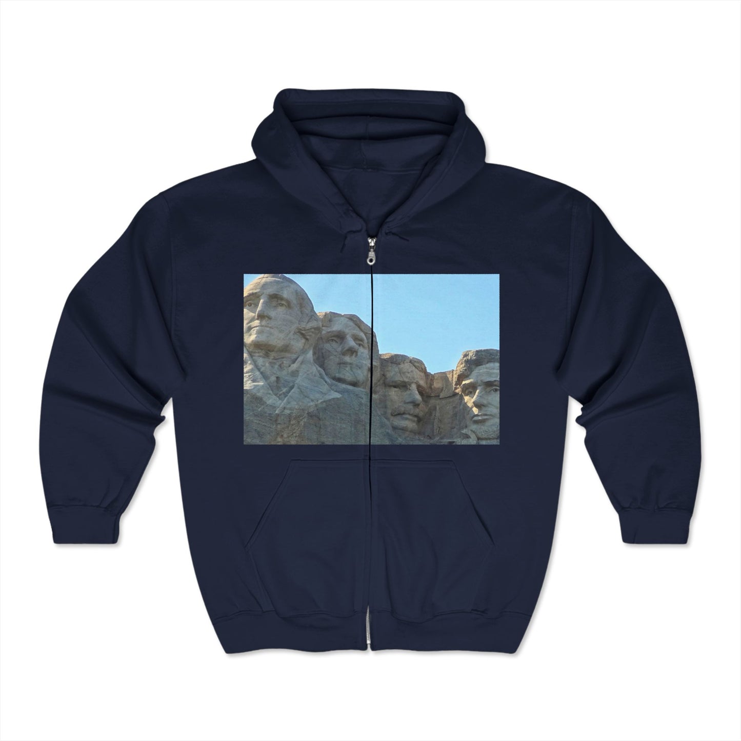 History Remembered Forever - Unisex Full Zip Hooded Sweatshirt