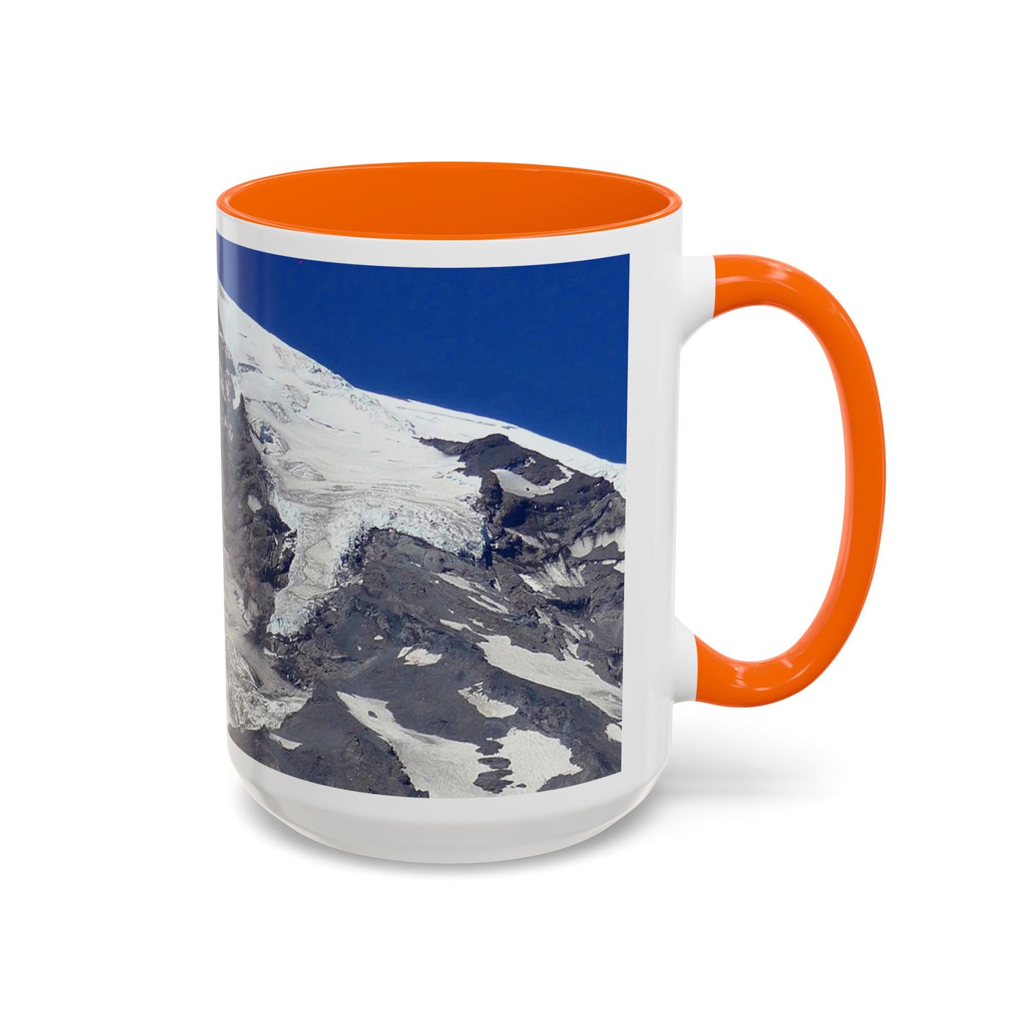 Majestic Mt. Rainier - Accent Coffee Mug (11, 15oz)
