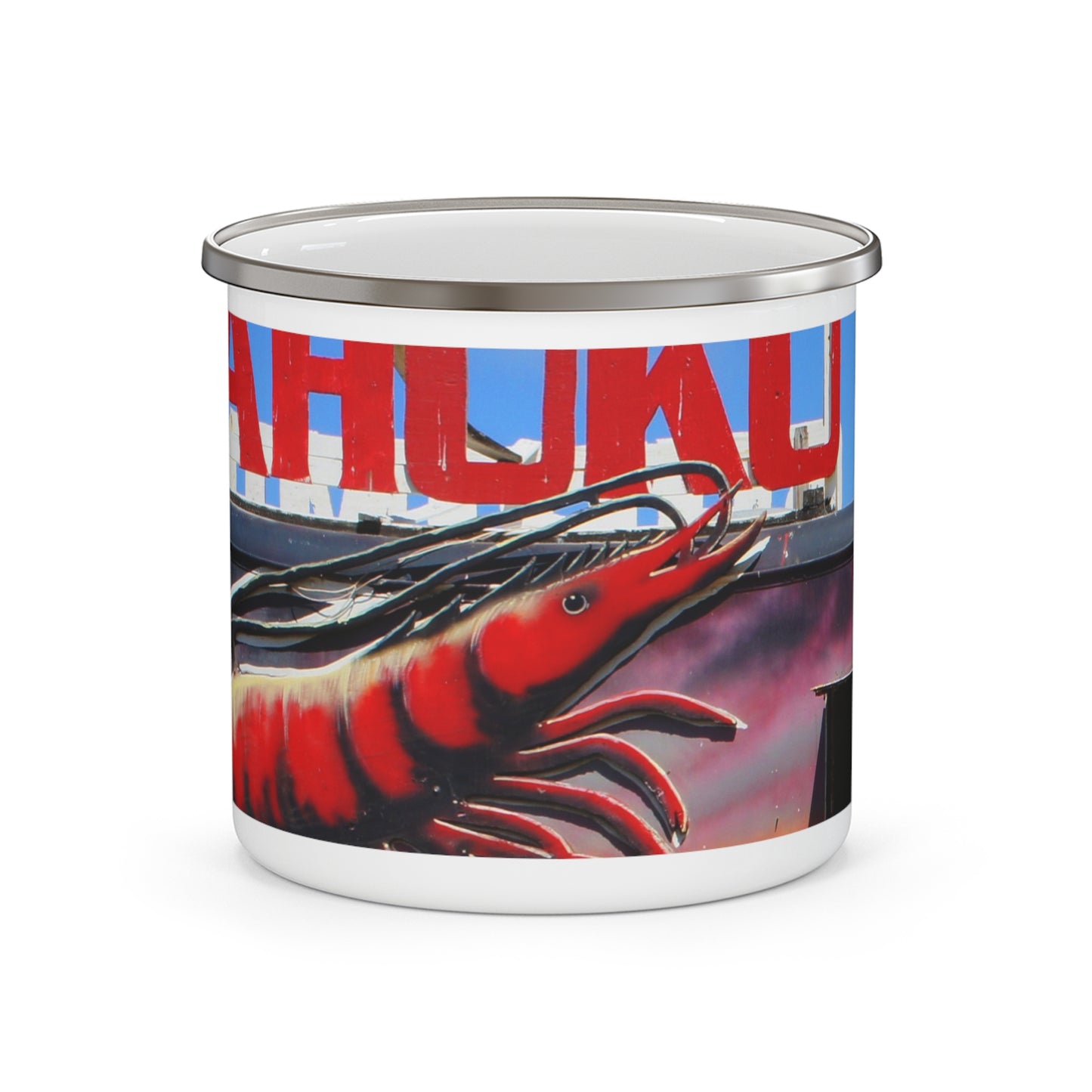 Kahuku Kai - Enamel Camping Mug 12oz