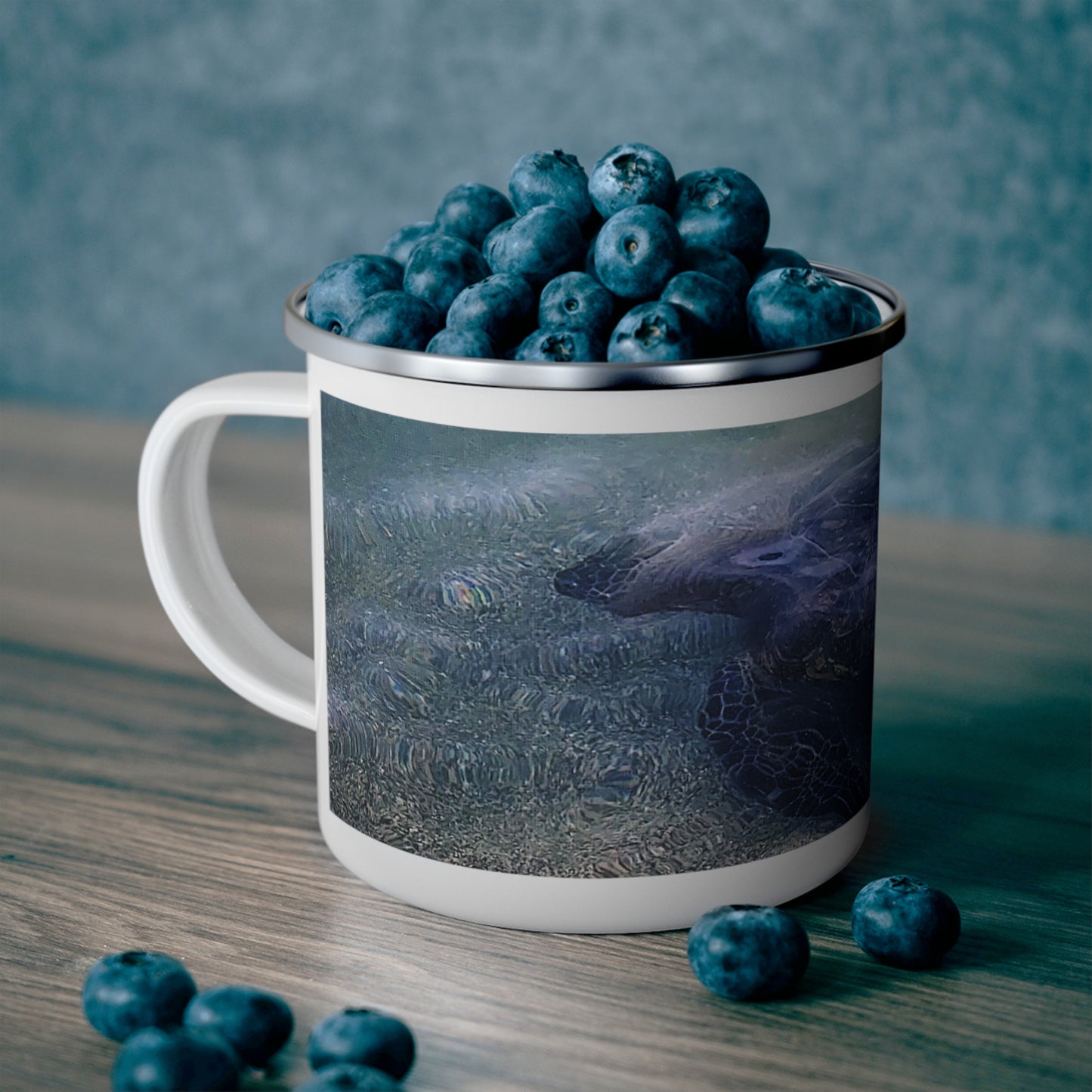 Cruzin The Sand - Enamel Camping Mug 12oz