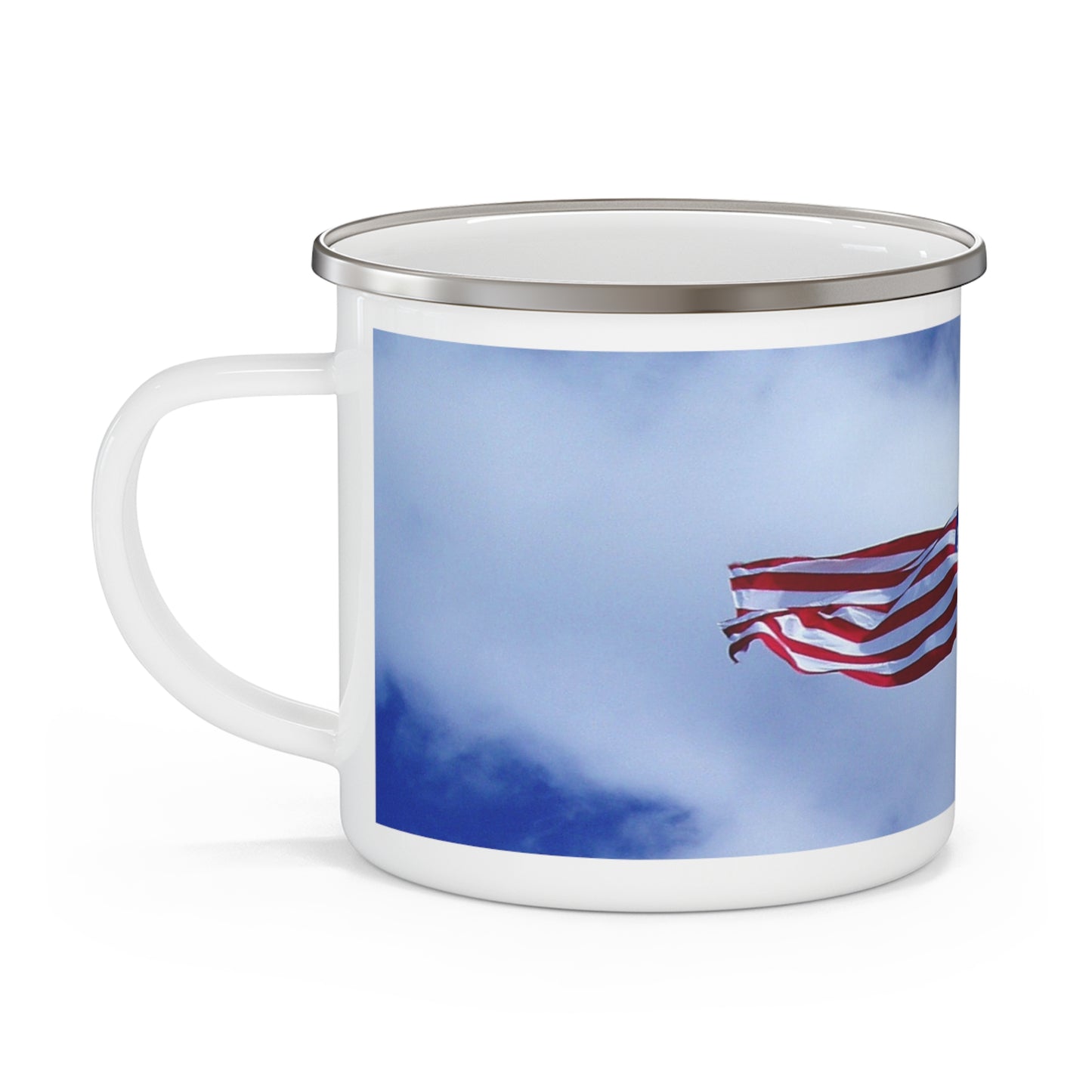 In Solemn Remembrance - Enamel Camping Mug 12oz