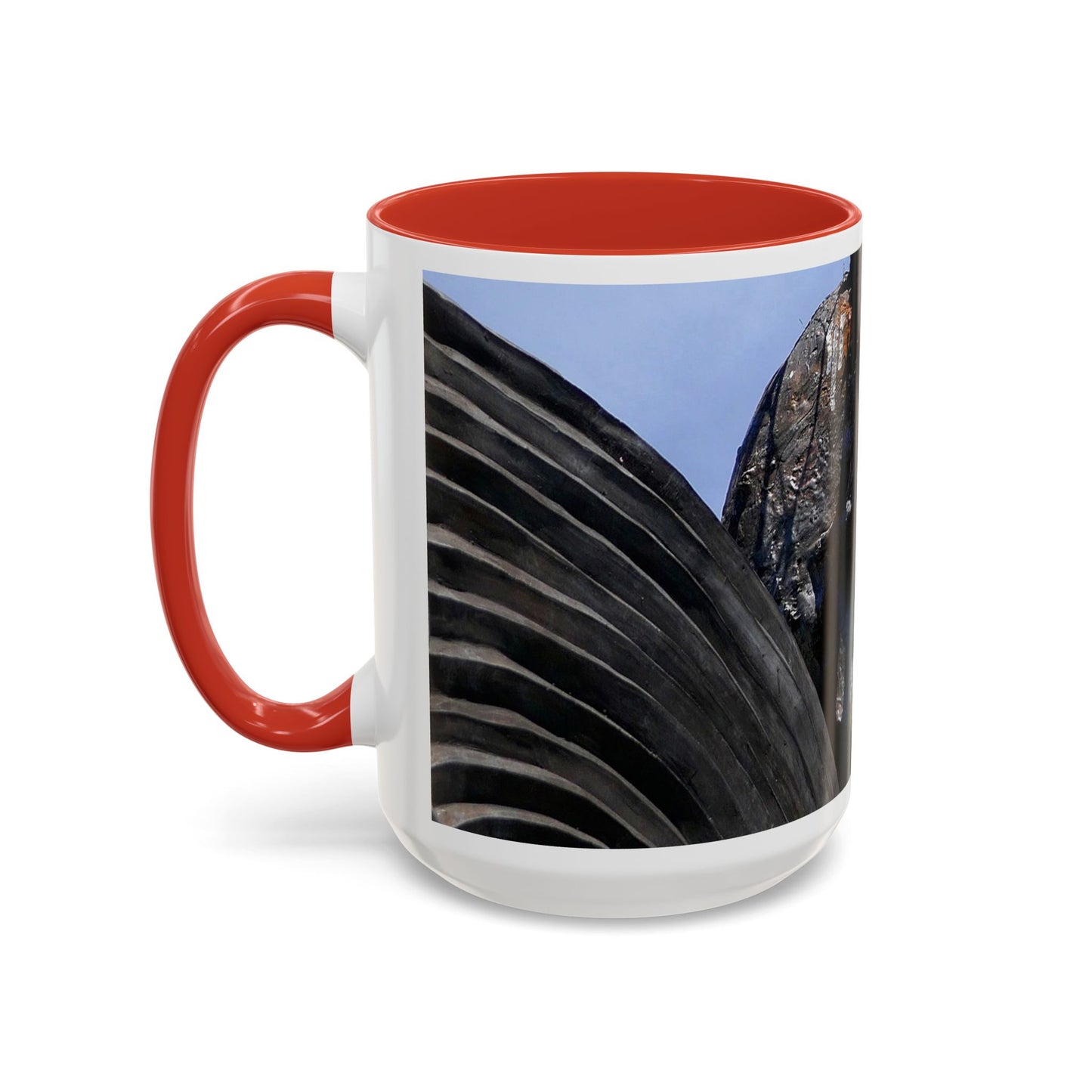 Skull Warrior - Accent Coffee Mug (11, 15oz)