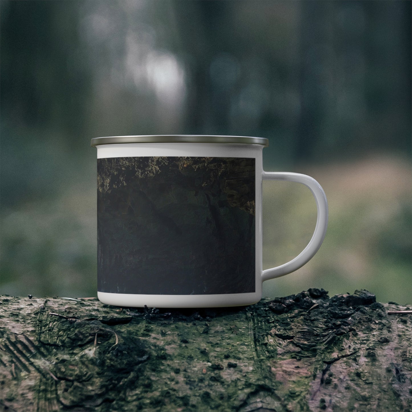 Surfer's Saving Rope - Enamel Camping Mug 12oz