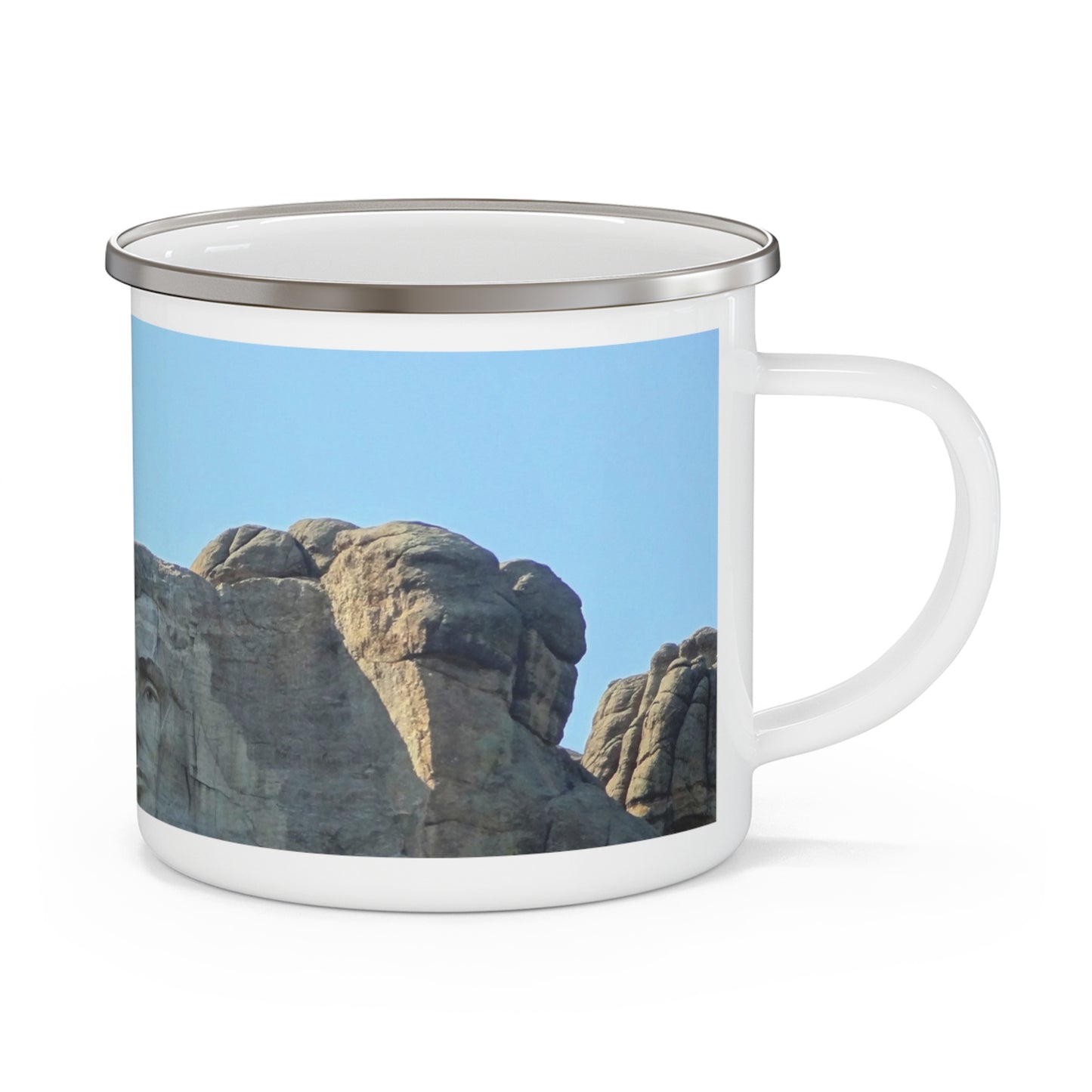 History Remembered Forever - Enamel Camping Mug 12oz