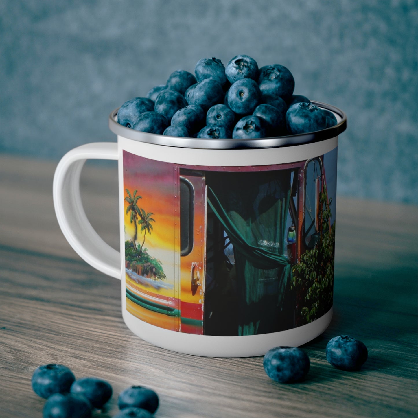 Kaulana Delights - Enamel Camping Mug